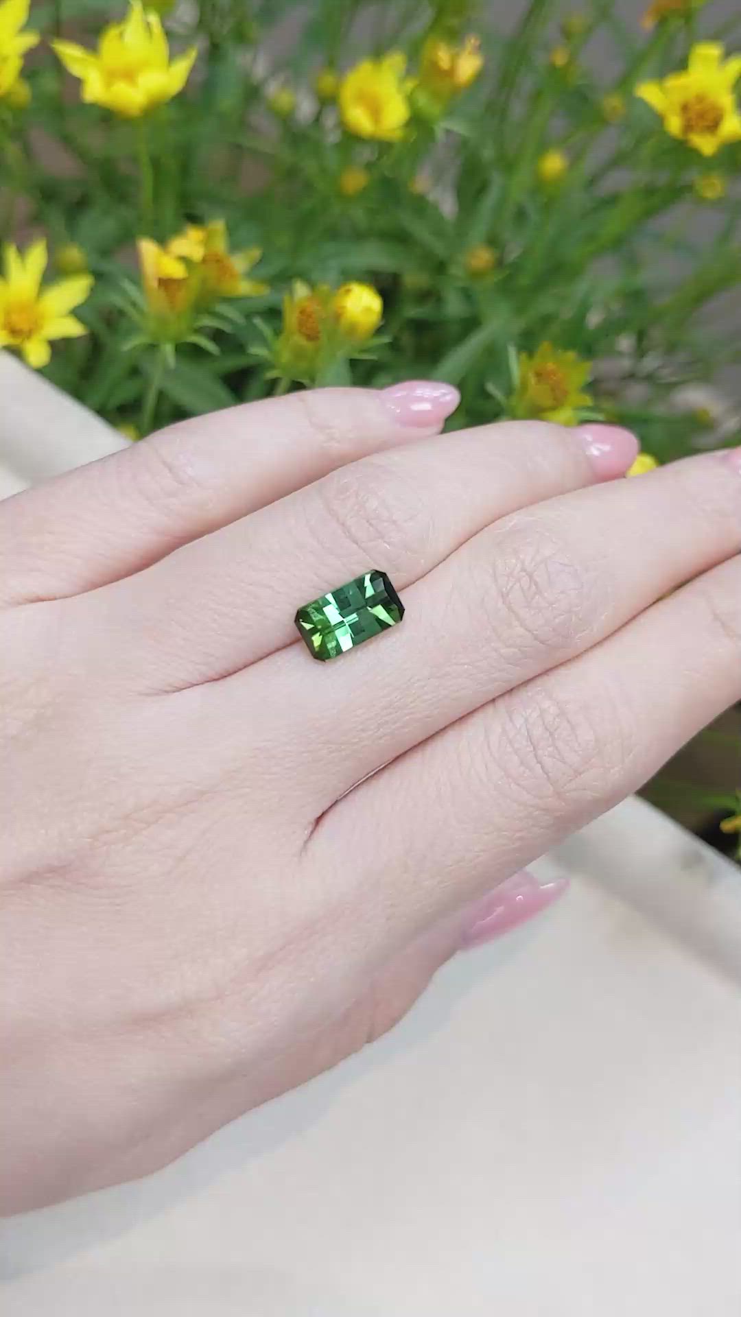 2.64 Ct. Tourmaline from Nigeria Size Video