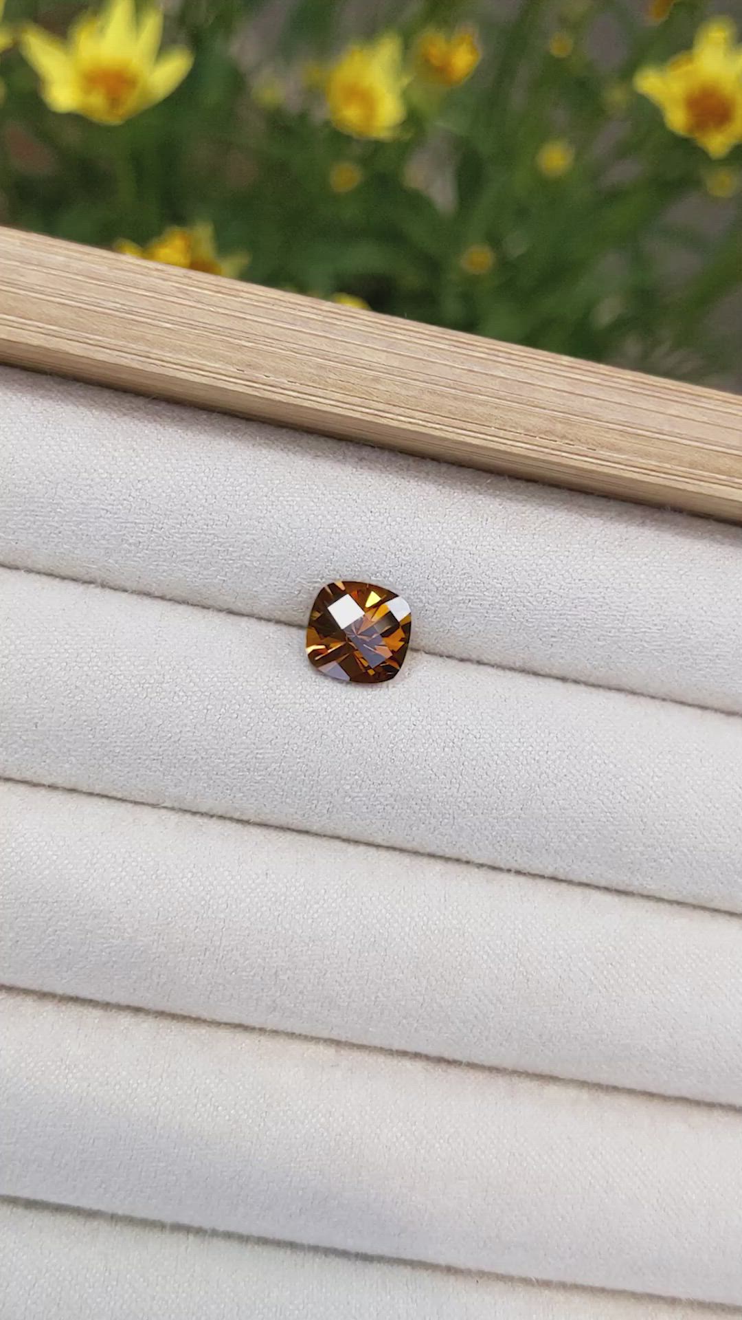 2.43 Ct. Mali Garnet from West Africa Size Video