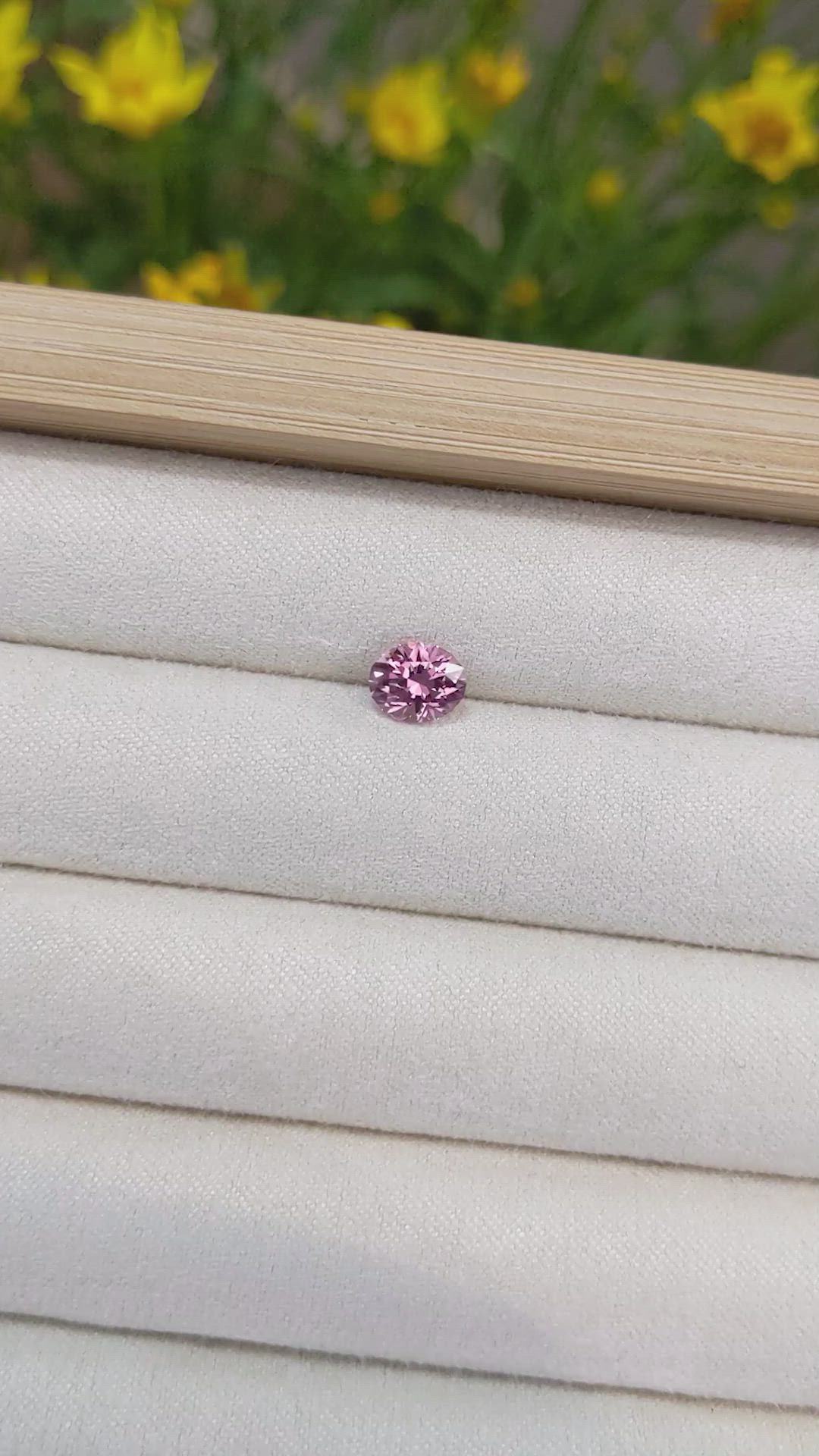 1.27 Ct. Malaya Garnet from Tanzania Size Video