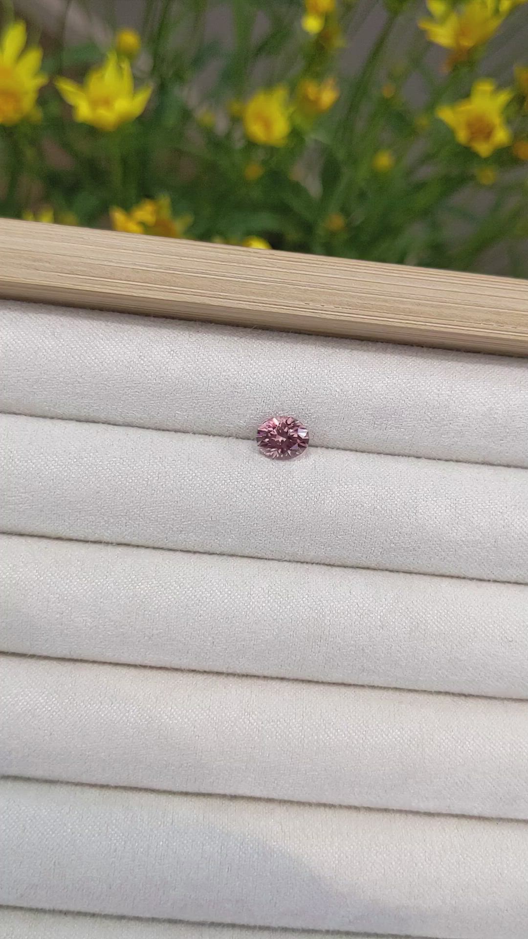 1.39 Ct. Malaya Garnet from Tanzania Size Video