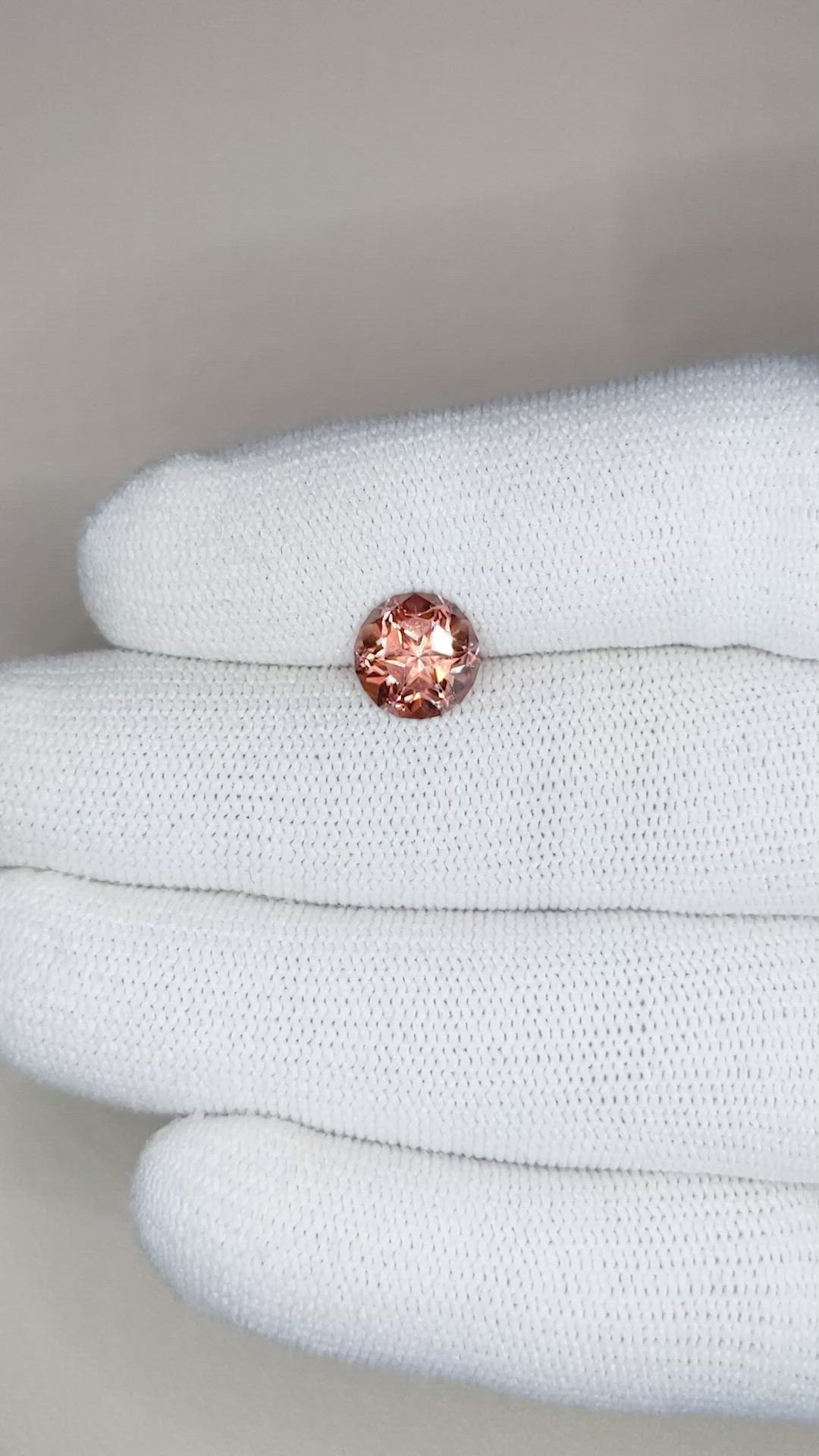 3.11 Ct. Zircon from Cambodia Size Video