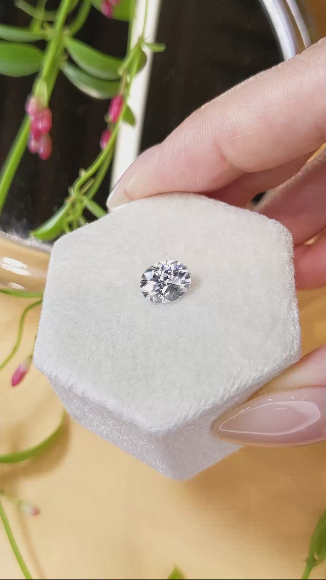 2.65 Ct. Zircon from Cambodia Size Video