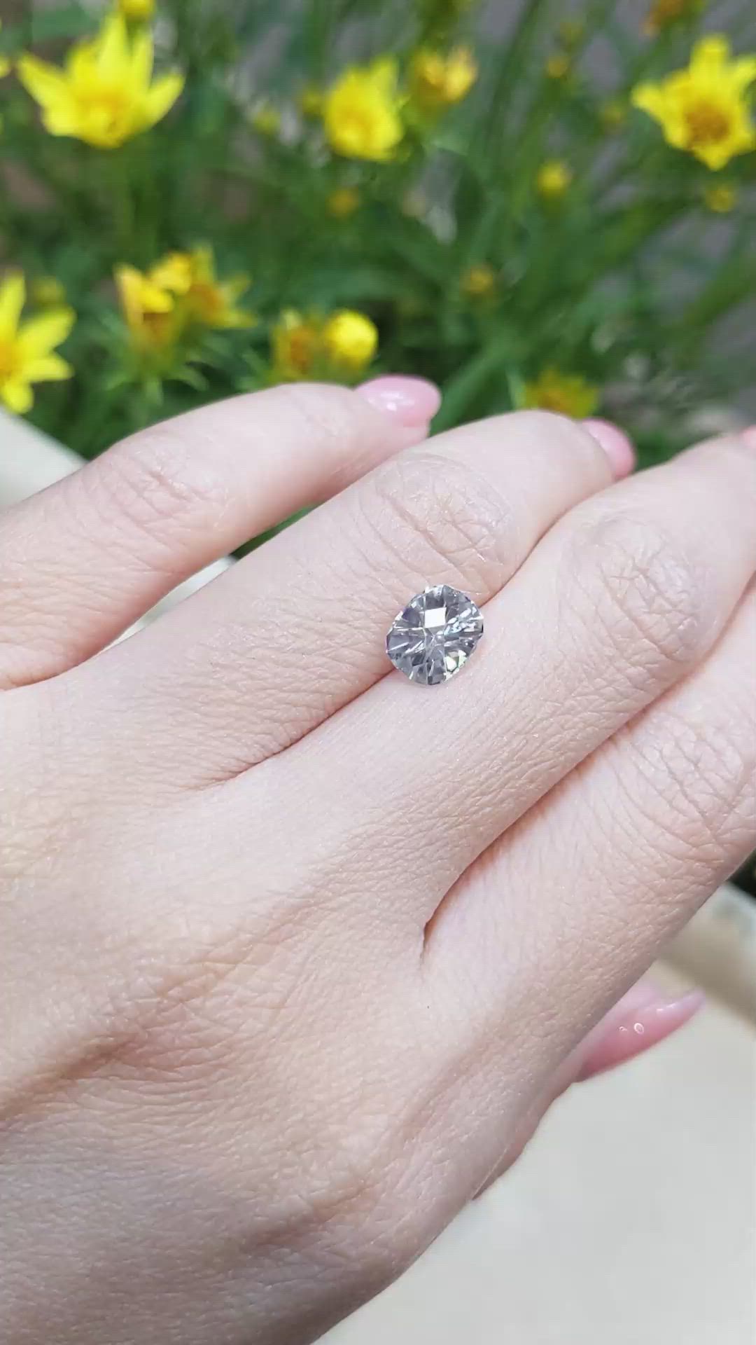 2.20 Ct. Zircon from Cambodia Size Video