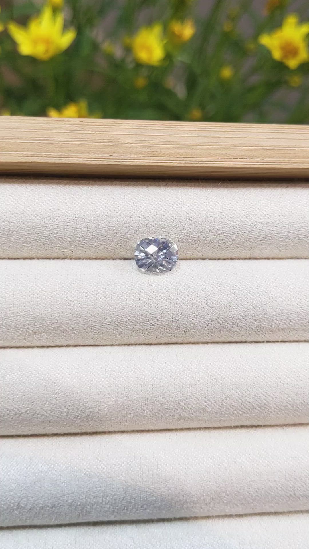 2.20 Ct. Zircon from Cambodia Size Video