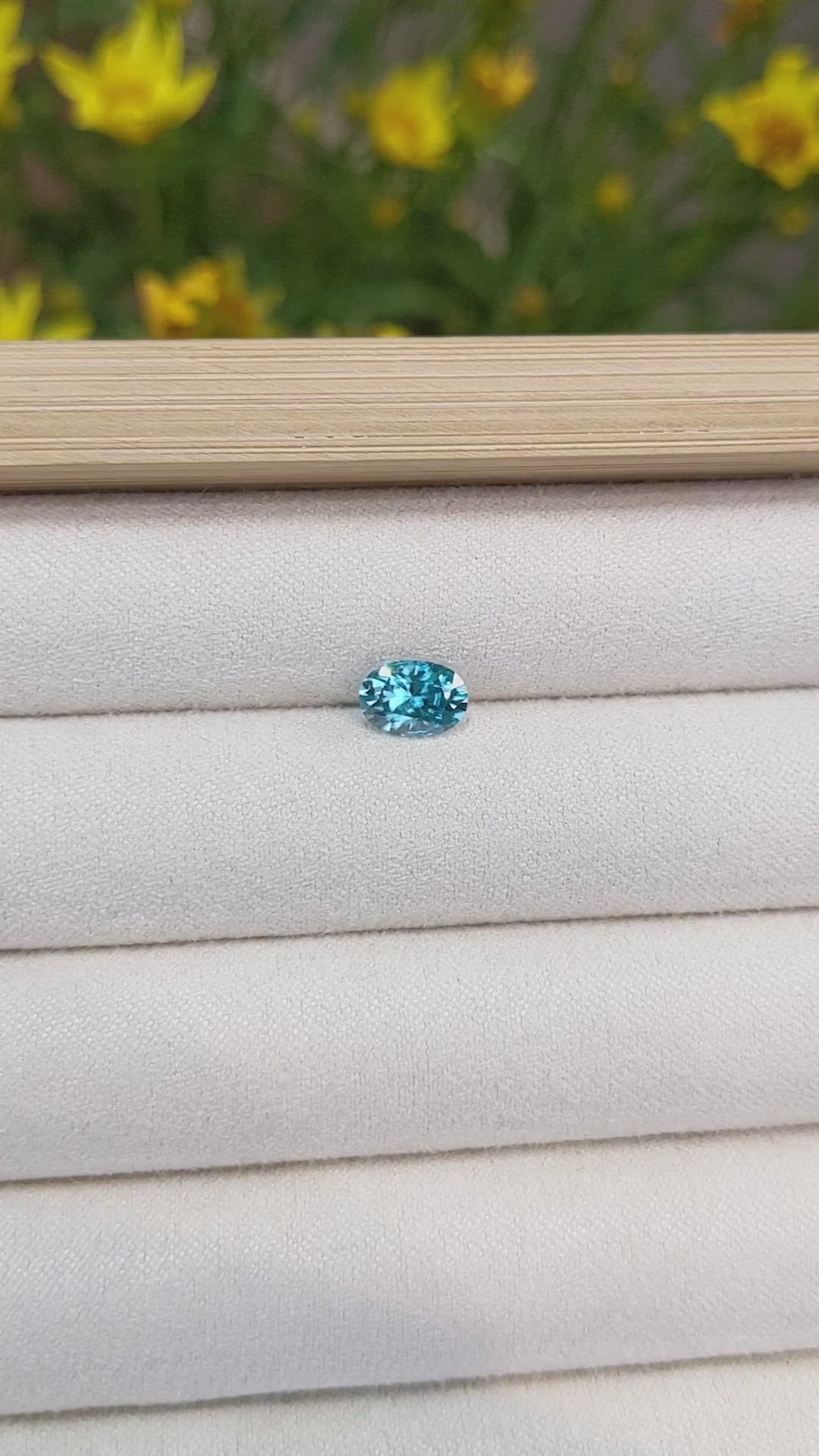 1.41 Ct. Zircon from Cambodia Size Video