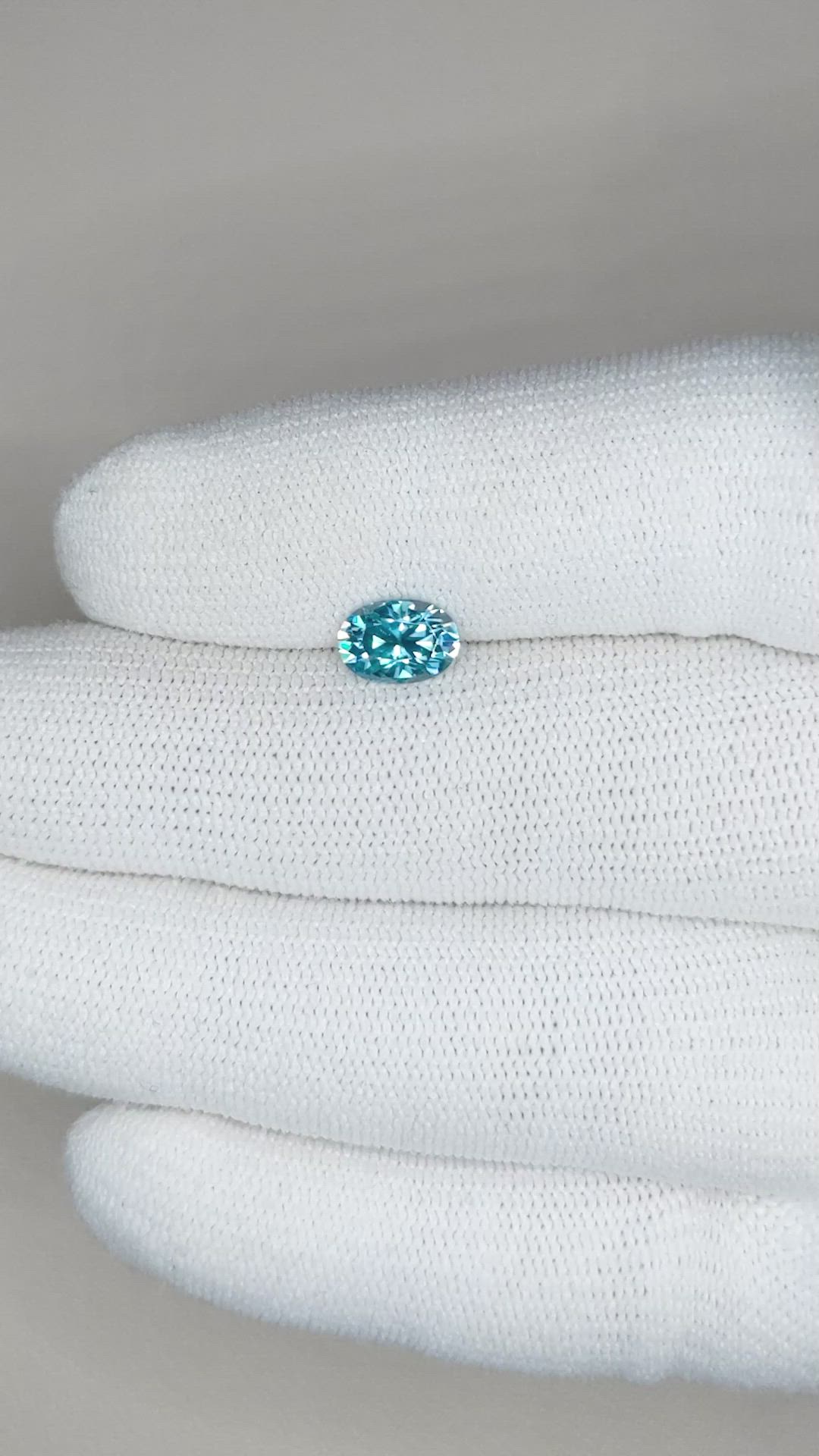 1.41 Ct. Zircon from Cambodia Size Video