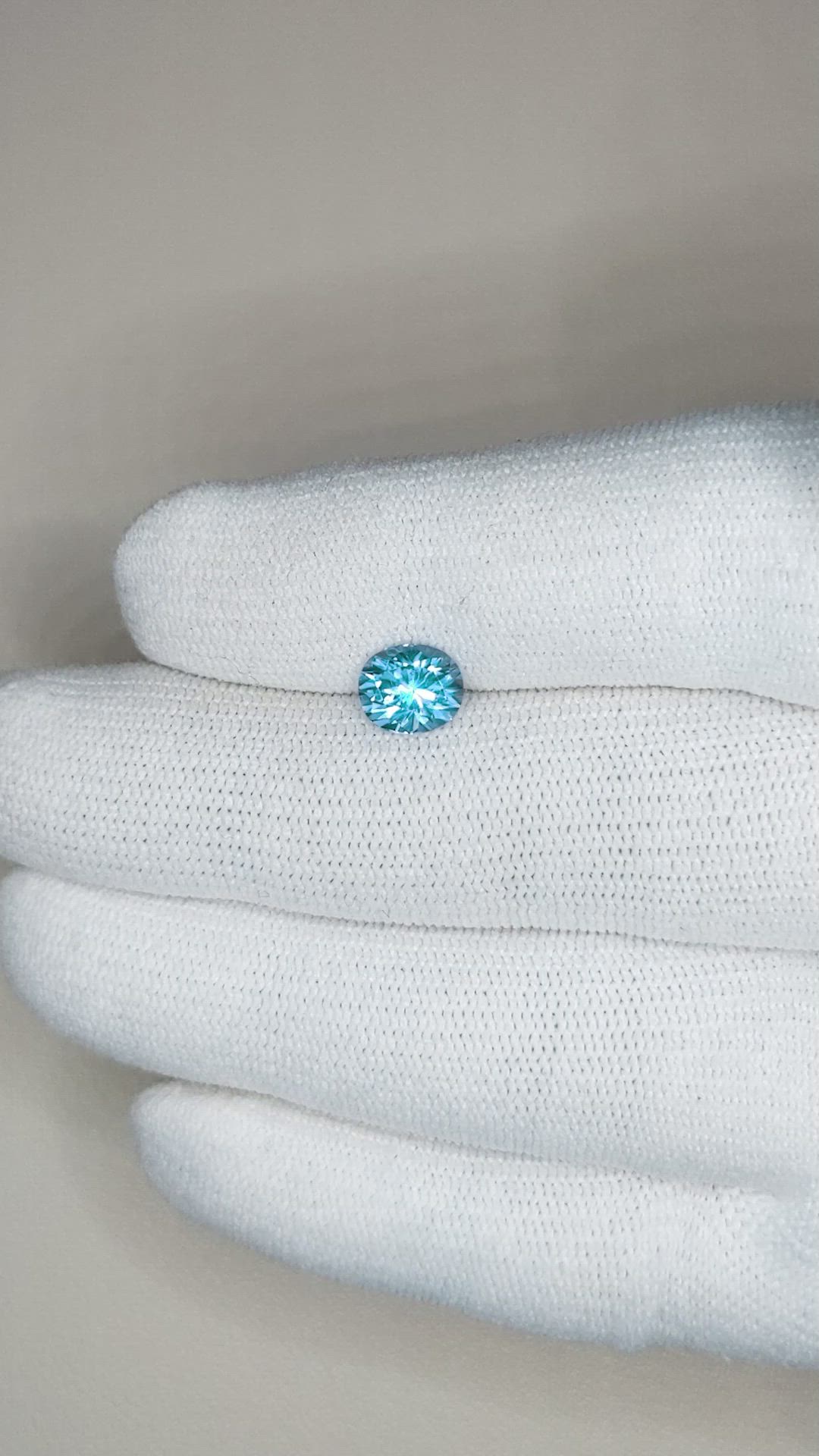 1.76 Ct. Zircon from Cambodia Size Video
