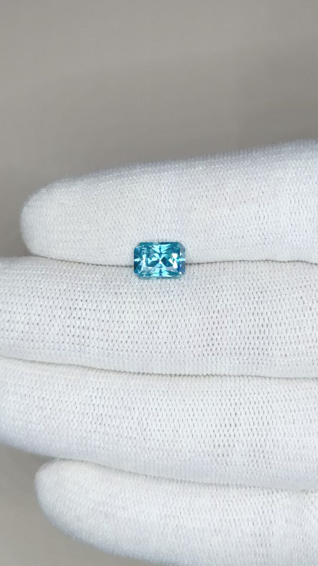 1.94 Ct. Zircon from Cambodia Size Video