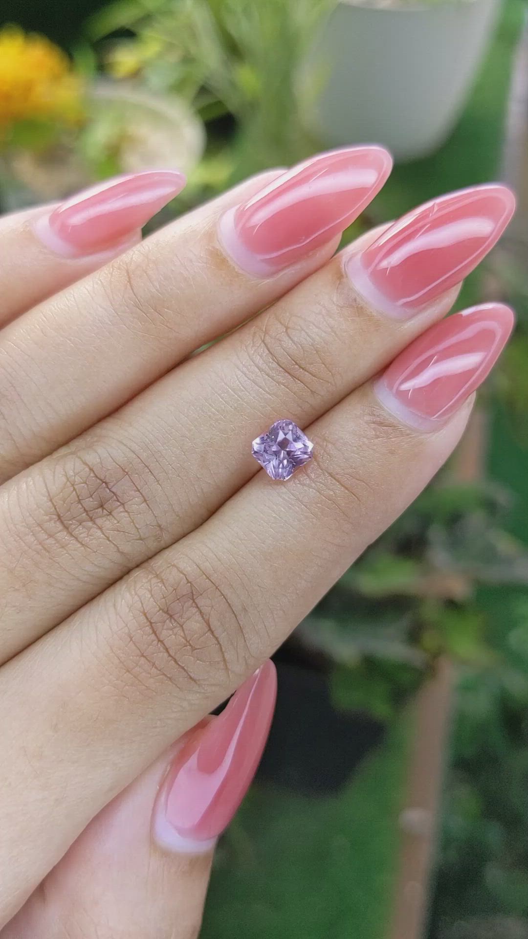 1.20 Ct. Spinel from Ceylon (Sri Lanka) Size Video
