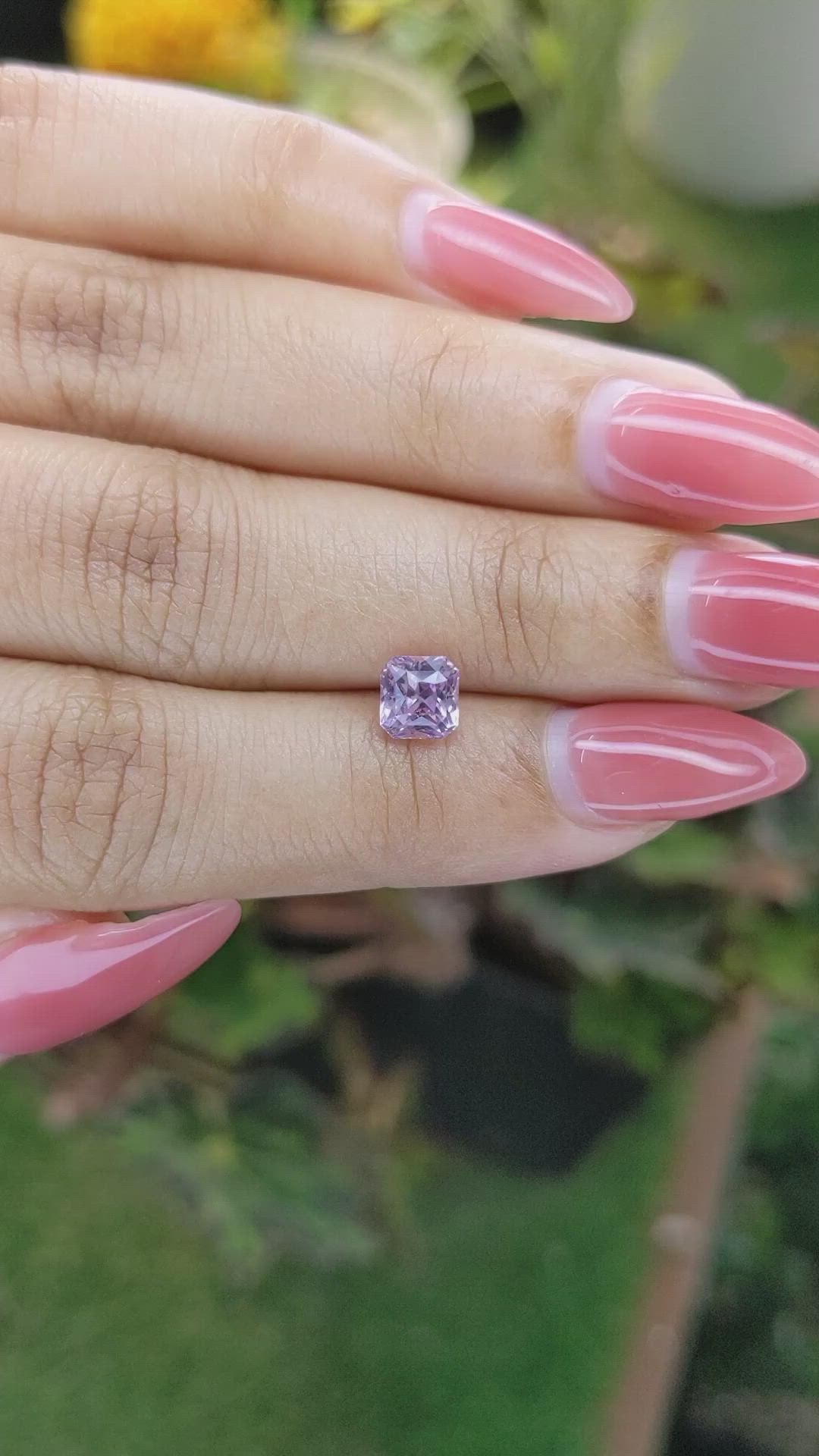 1.20 Ct. Spinel from Ceylon (Sri Lanka) Size Video