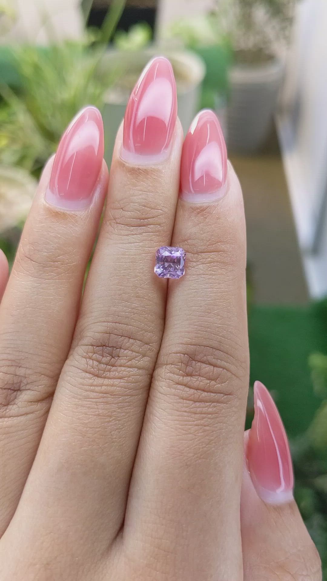 1.20 Ct. Spinel from Ceylon (Sri Lanka) Size Video