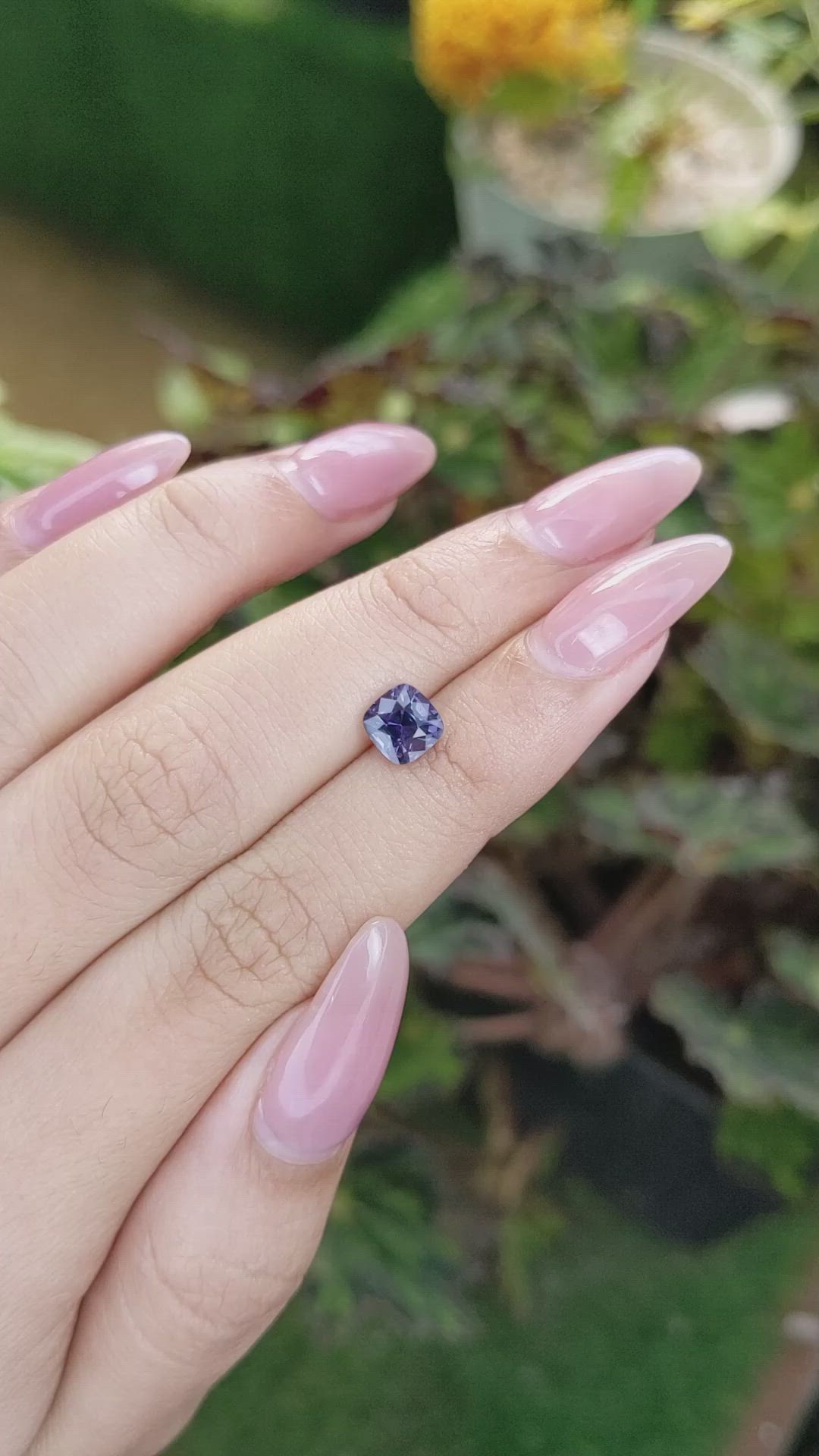 1.31 Ct. Spinel from Ceylon (Sri Lanka) Size Video