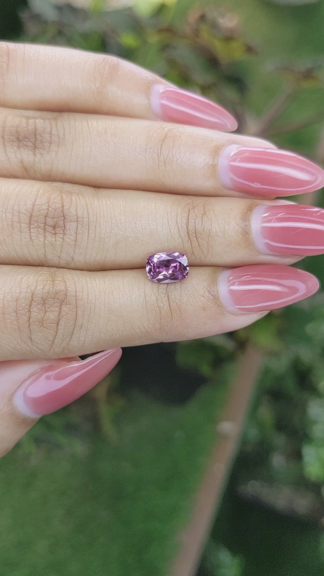 1.09 Ct. Spinel from Ceylon (Sri Lanka) Size Video