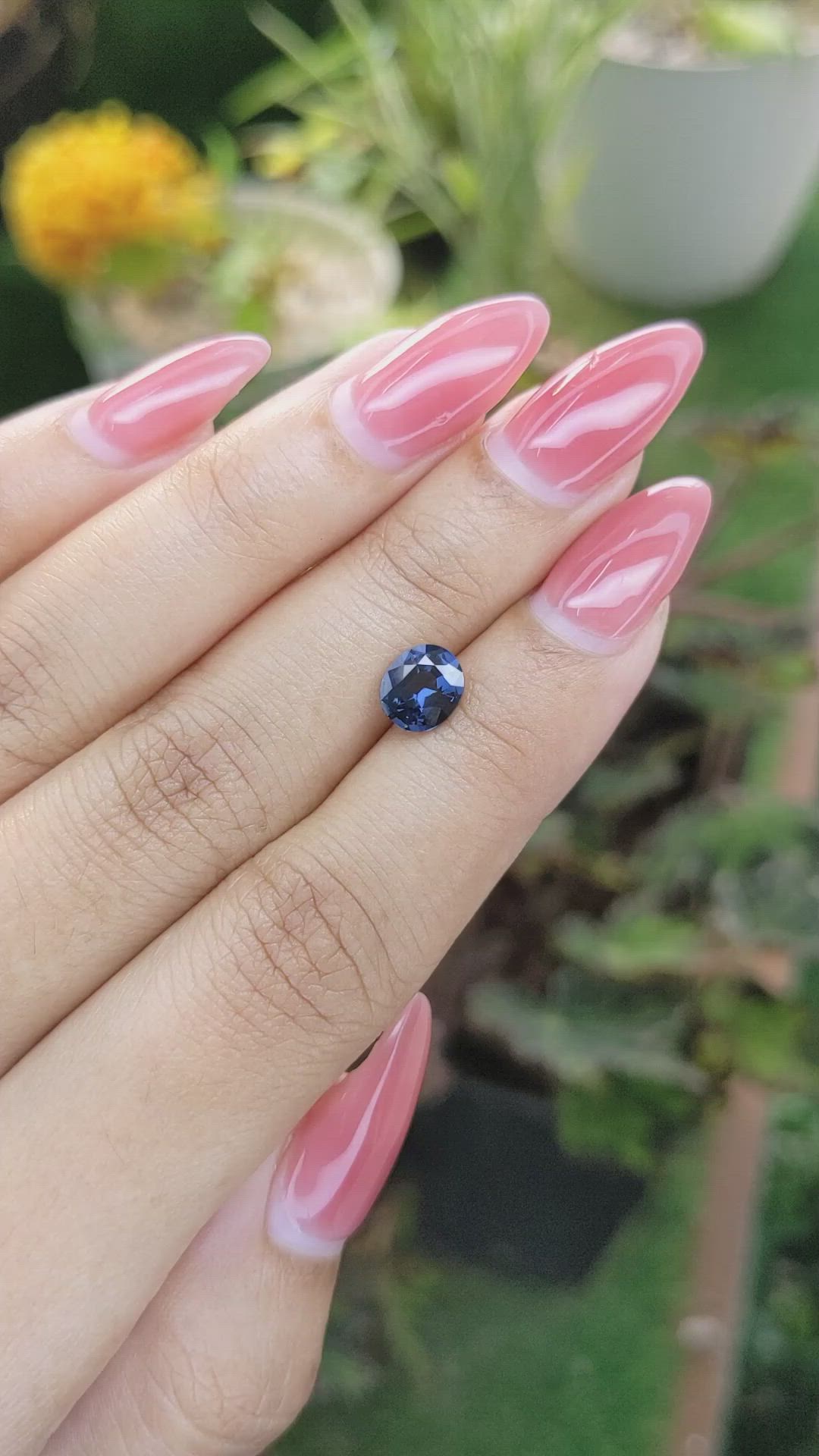 1.17 Ct. Spinel from Ceylon (Sri Lanka) Size Video