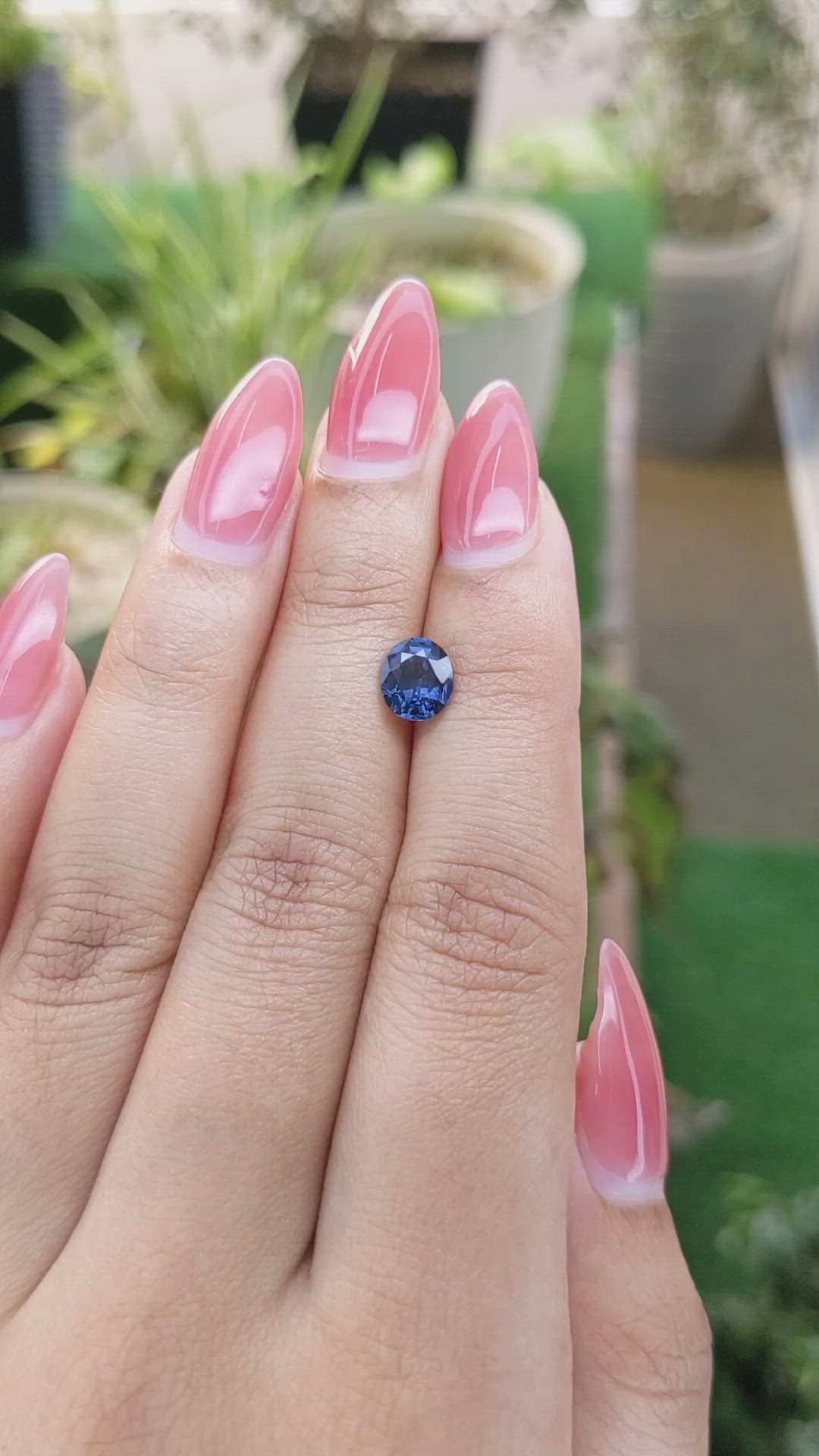 1.17 Ct. Spinel from Ceylon (Sri Lanka) Size Video