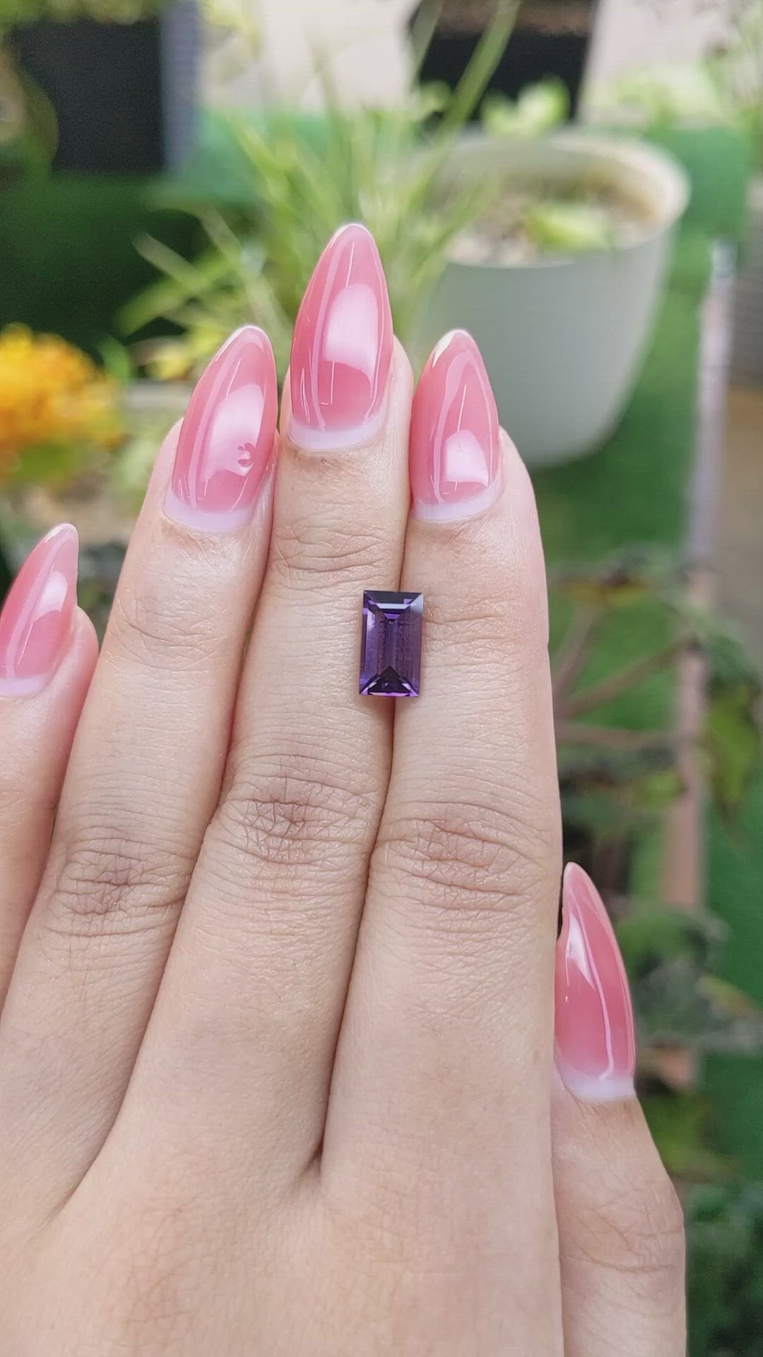 2.02 Ct. Spinel from Ceylon (Sri Lanka) Size Video