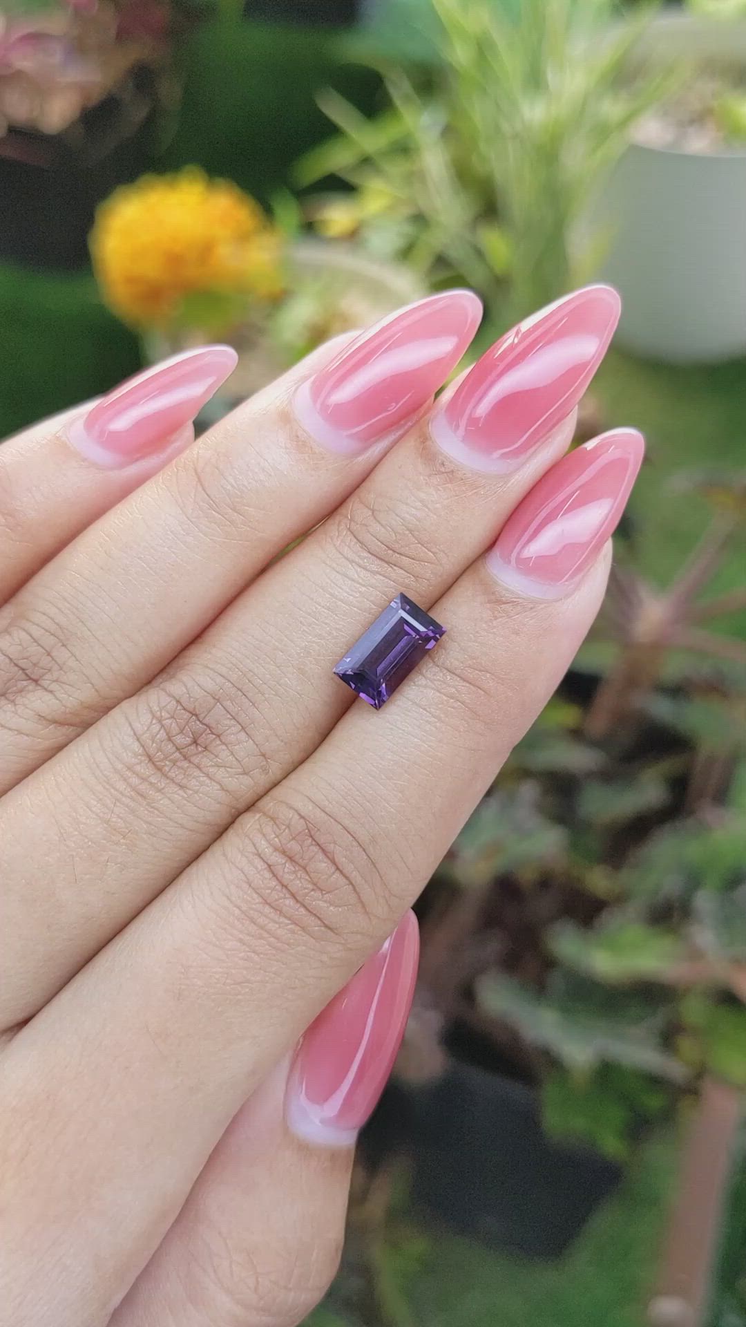 2.02 Ct. Spinel from Ceylon (Sri Lanka) Size Video
