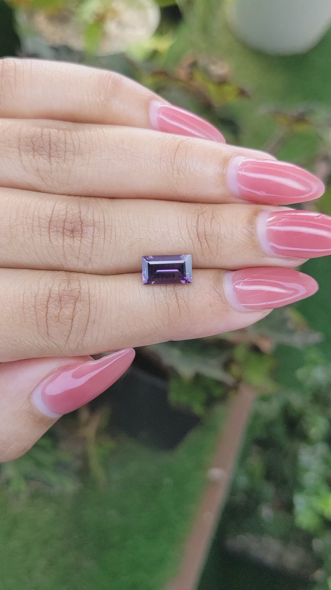 2.02 Ct. Spinel from Ceylon (Sri Lanka) Size Video