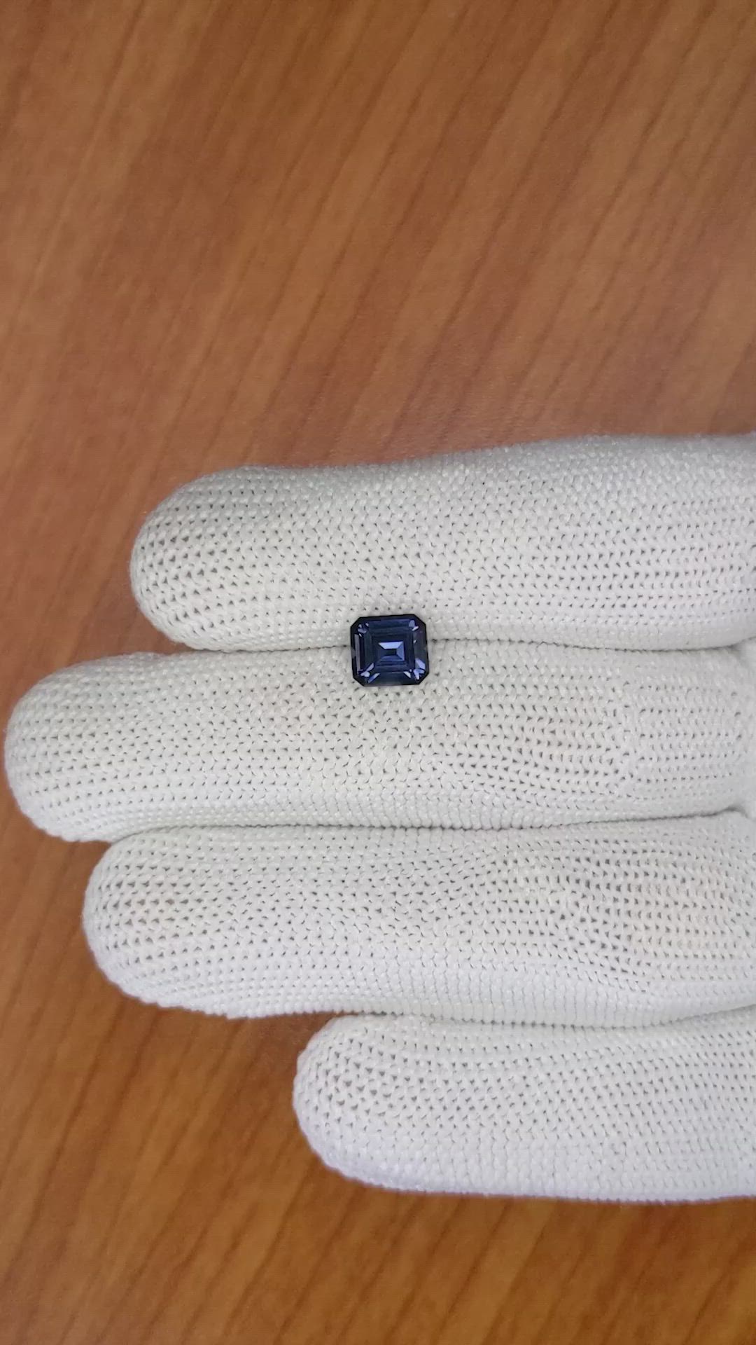 1.54 Ct. Spinel from Ceylon (Sri Lanka) Size Video