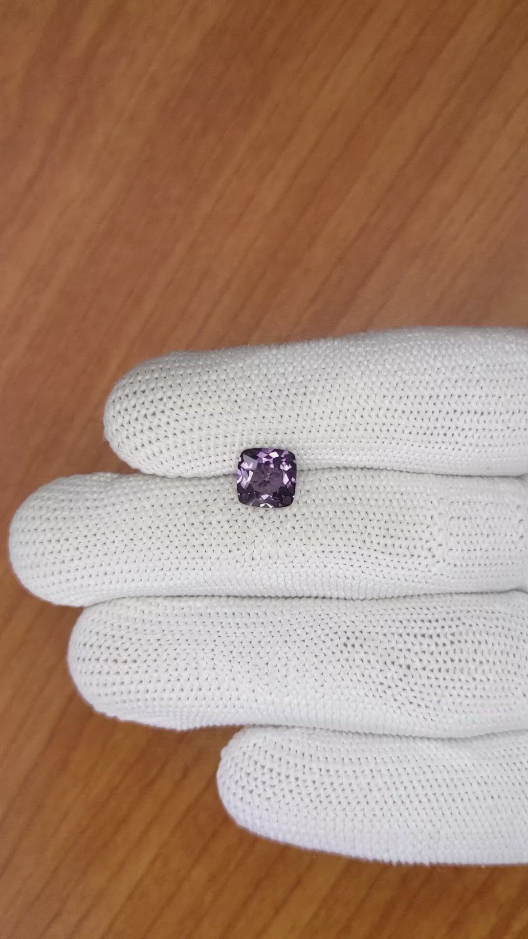 1.78 Ct. Spinel from Ceylon (Sri Lanka) Size Video