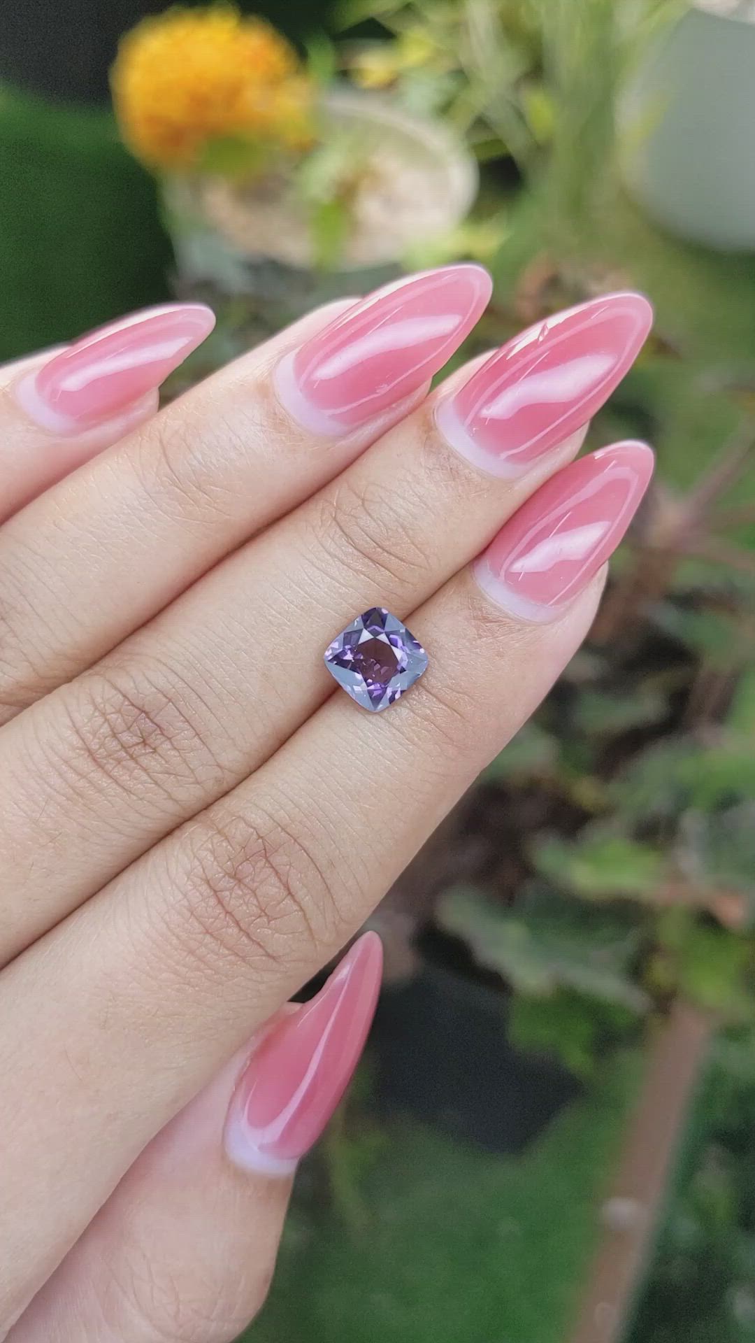 1.78 Ct. Spinel from Ceylon (Sri Lanka) Size Video