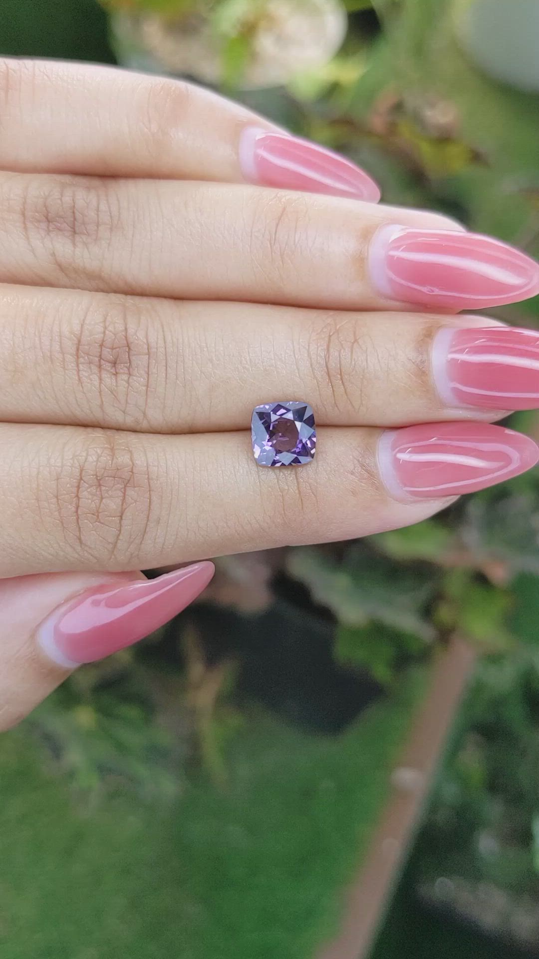 1.78 Ct. Spinel from Ceylon (Sri Lanka) Size Video