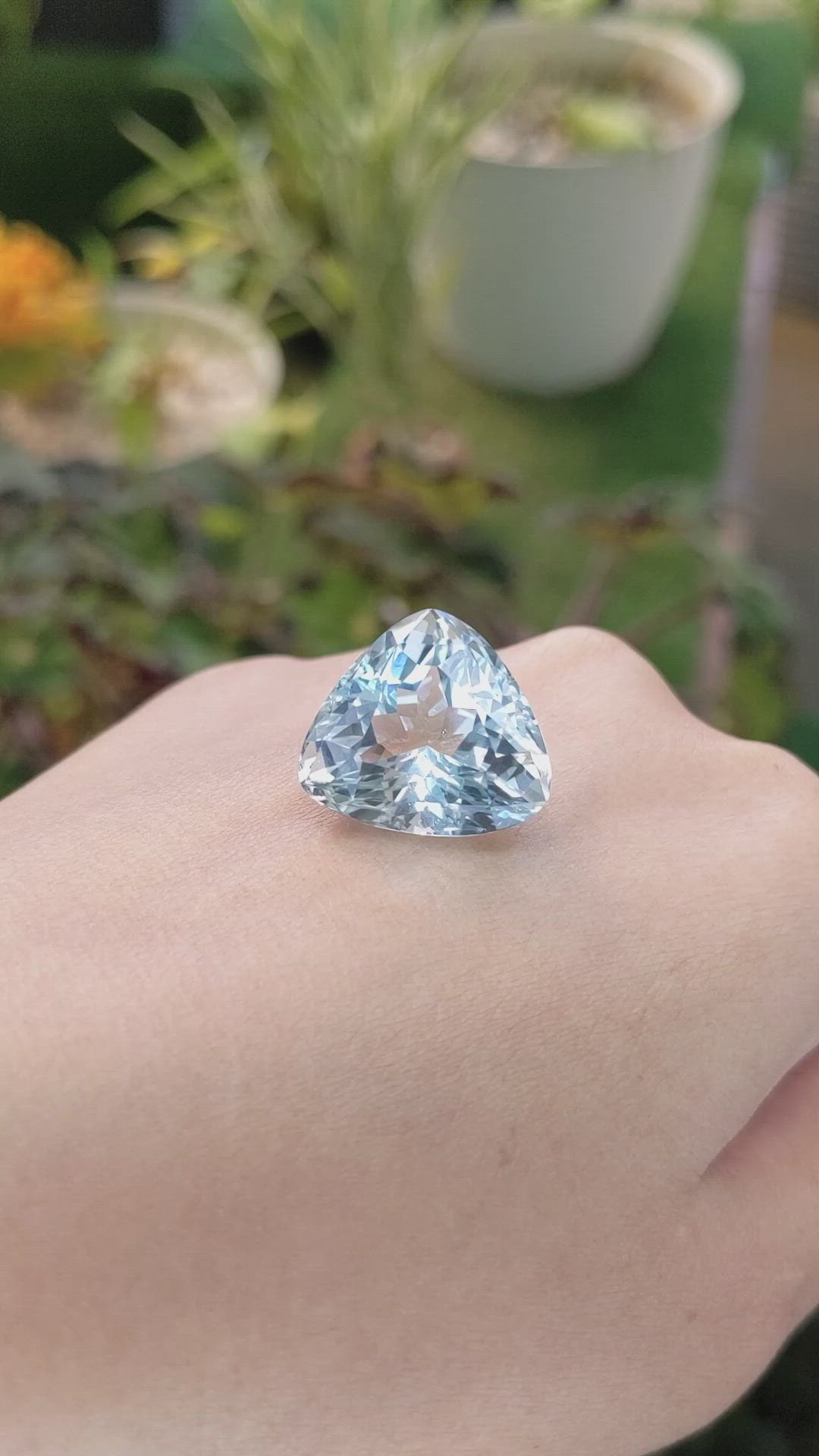 29.21 Ct. Topaz from Ceylon (Sri Lanka) Size Video