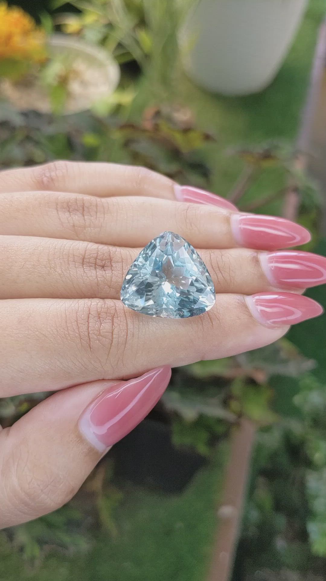 29.21 Ct. Topaz from Ceylon (Sri Lanka) Size Video