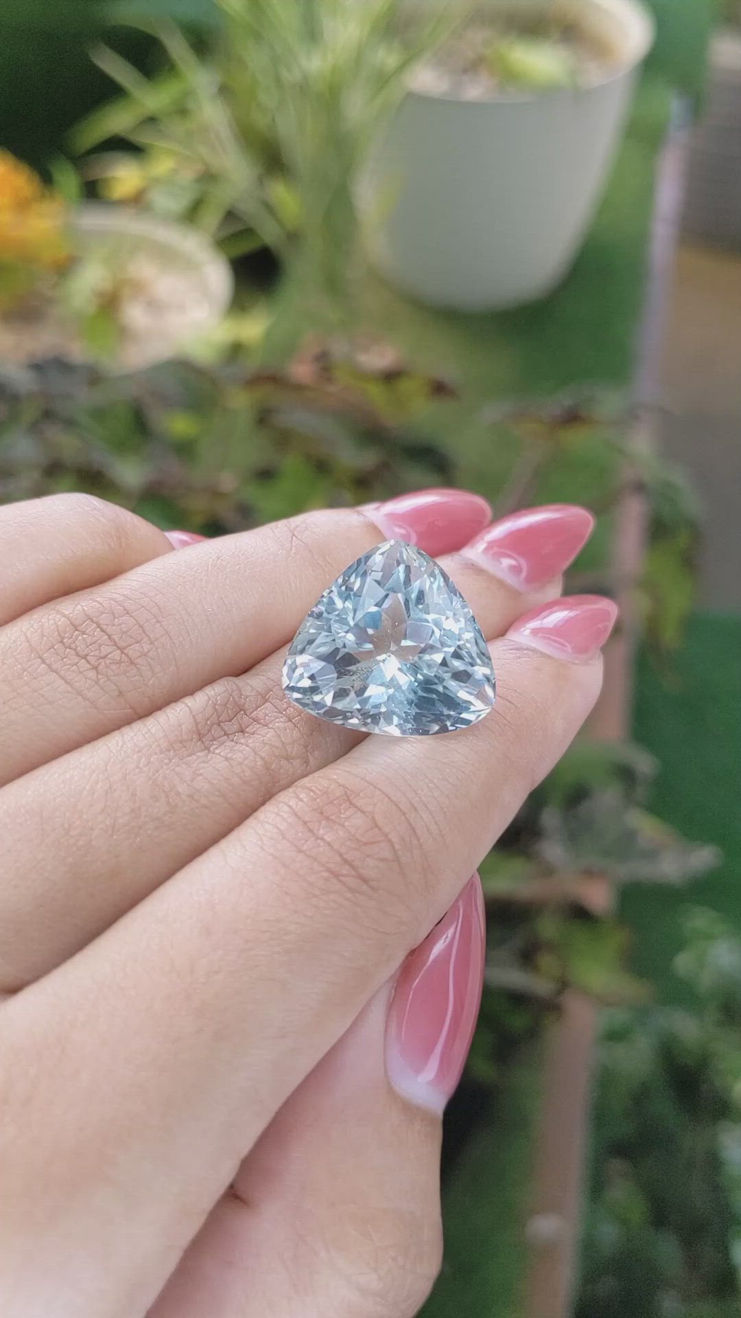 29.21 Ct. Topaz from Ceylon (Sri Lanka) Size Video