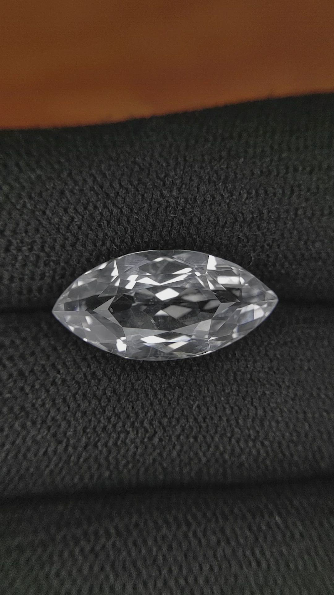 8.23 Ct. Topaz from Ceylon (Sri Lanka) Size Video