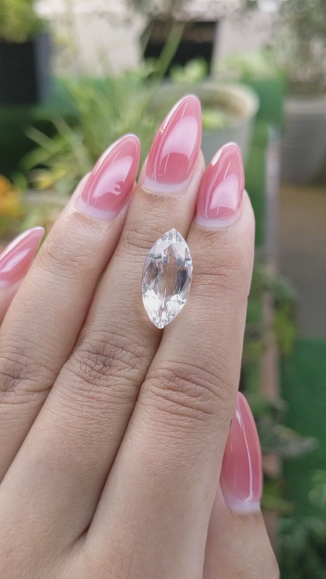 8.23 Ct. Topaz from Ceylon (Sri Lanka) Size Video