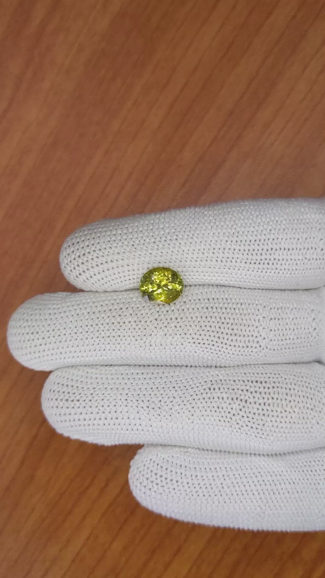 2.58 Ct. Chrysoberyl from Madagascar Size Video
