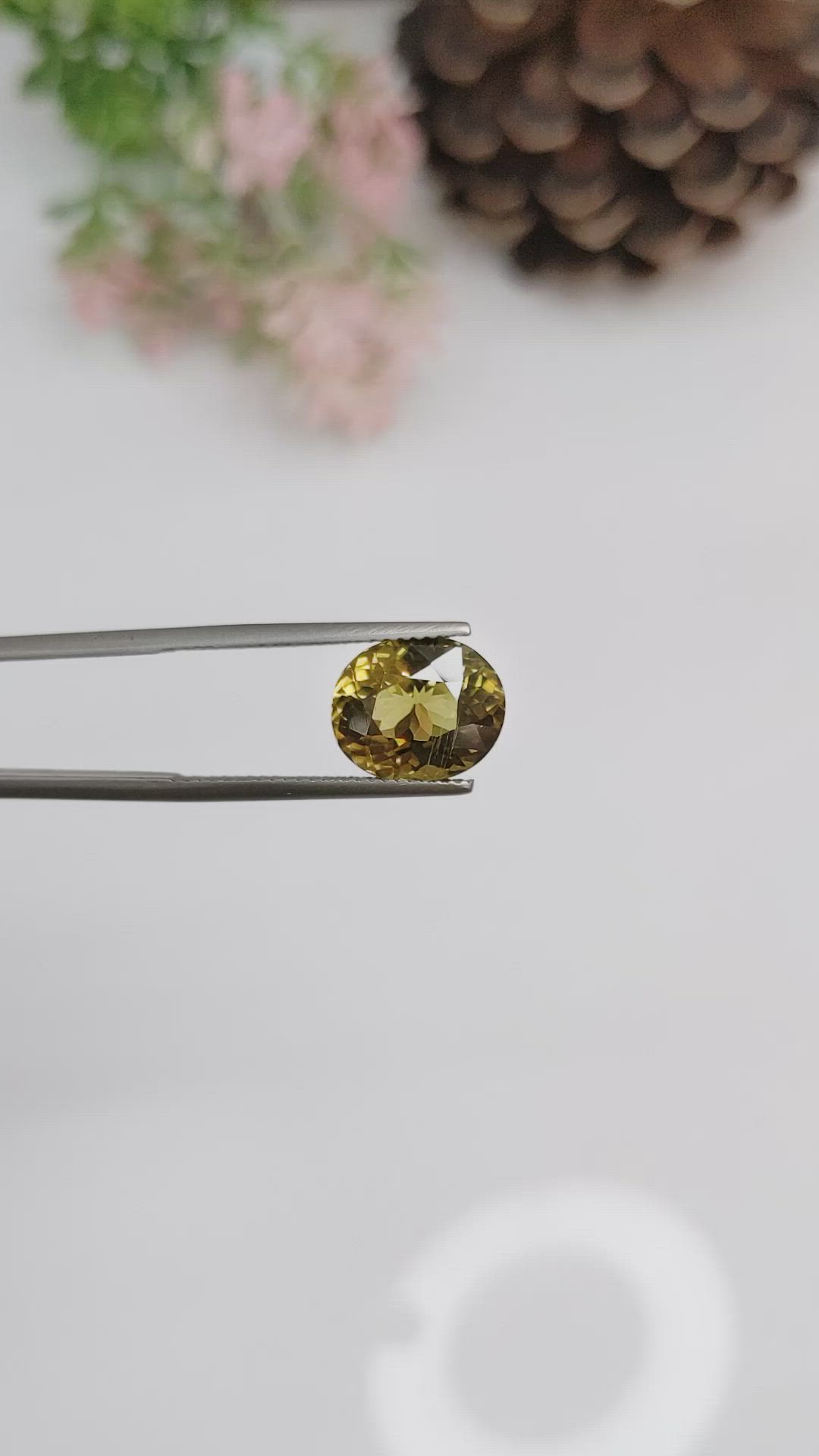 5.46 Ct. Tourmaline from Ceylon (Sri Lanka) Size Video