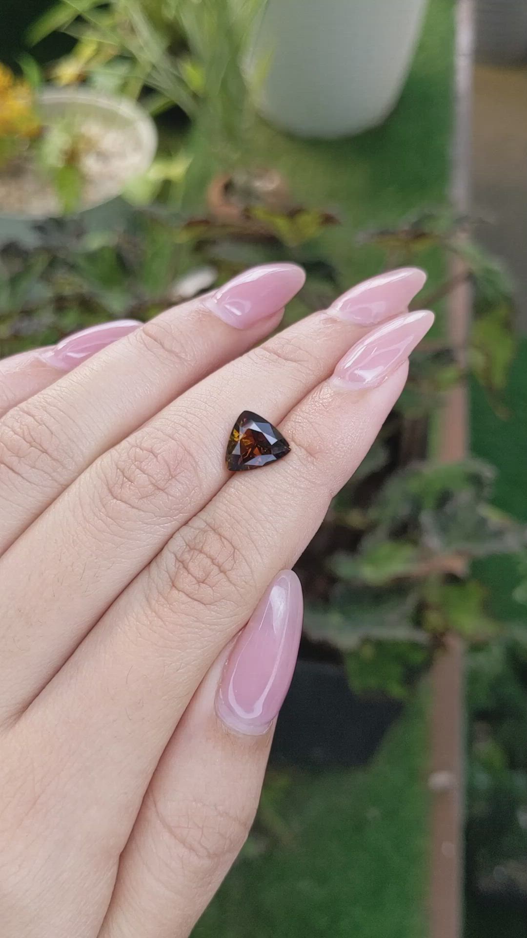 2.30 Ct. Tourmaline from Ceylon (Sri Lanka) Size Video