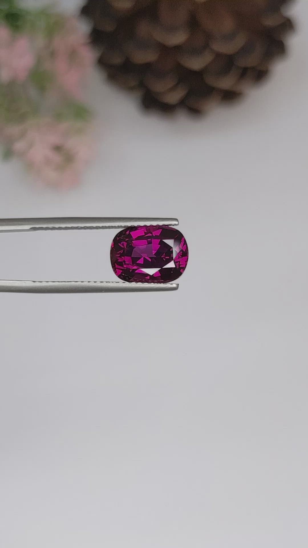 5.03 Ct. Garnet from Madagascar Size Video