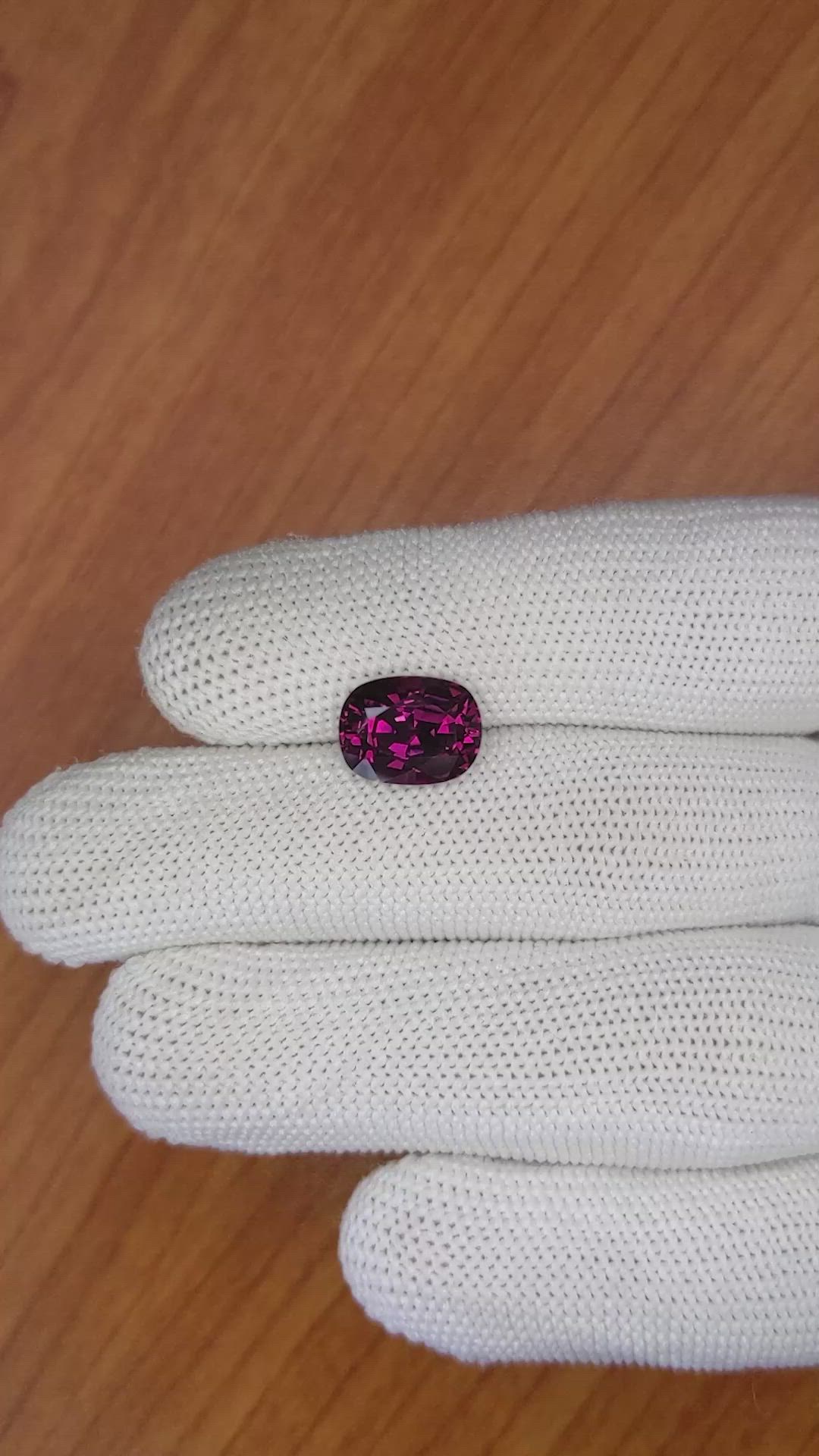 5.03 Ct. Garnet from Madagascar Size Video