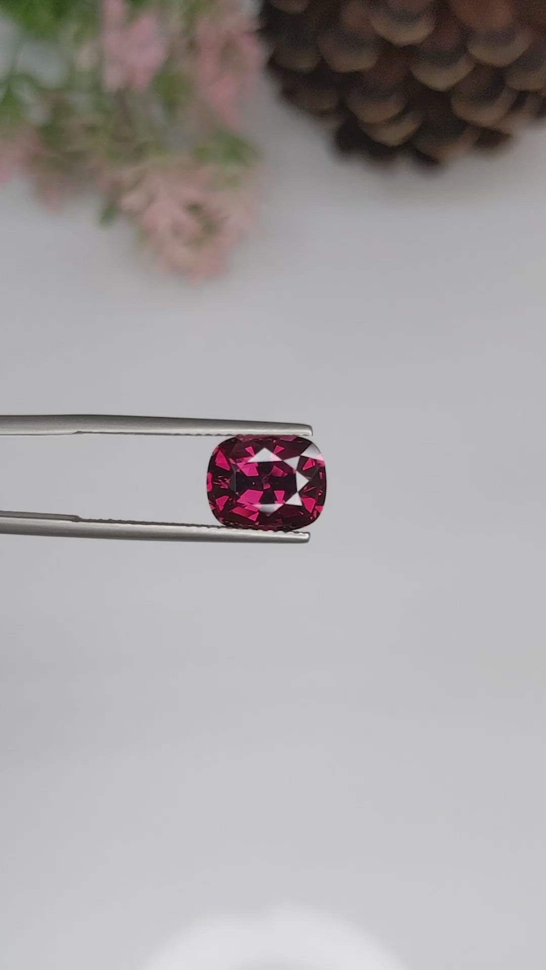 4.43 Ct. Garnet from Madagascar Size Video