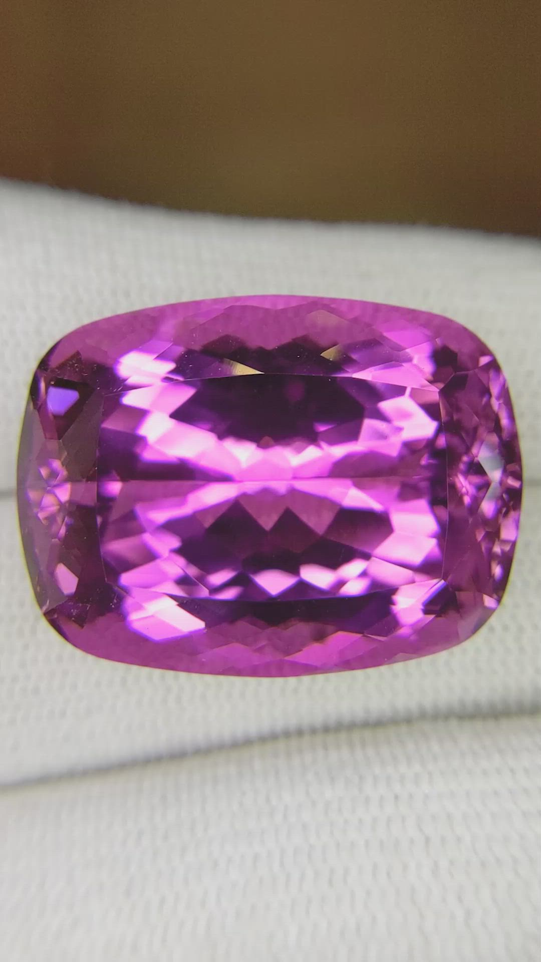 52.82 Ct. Kunzite from Brazil Size Video