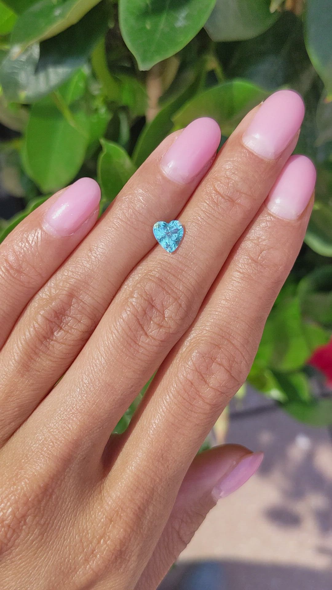 0.91 Ct. Paraiba Tourmaline from Mozambique Size Video