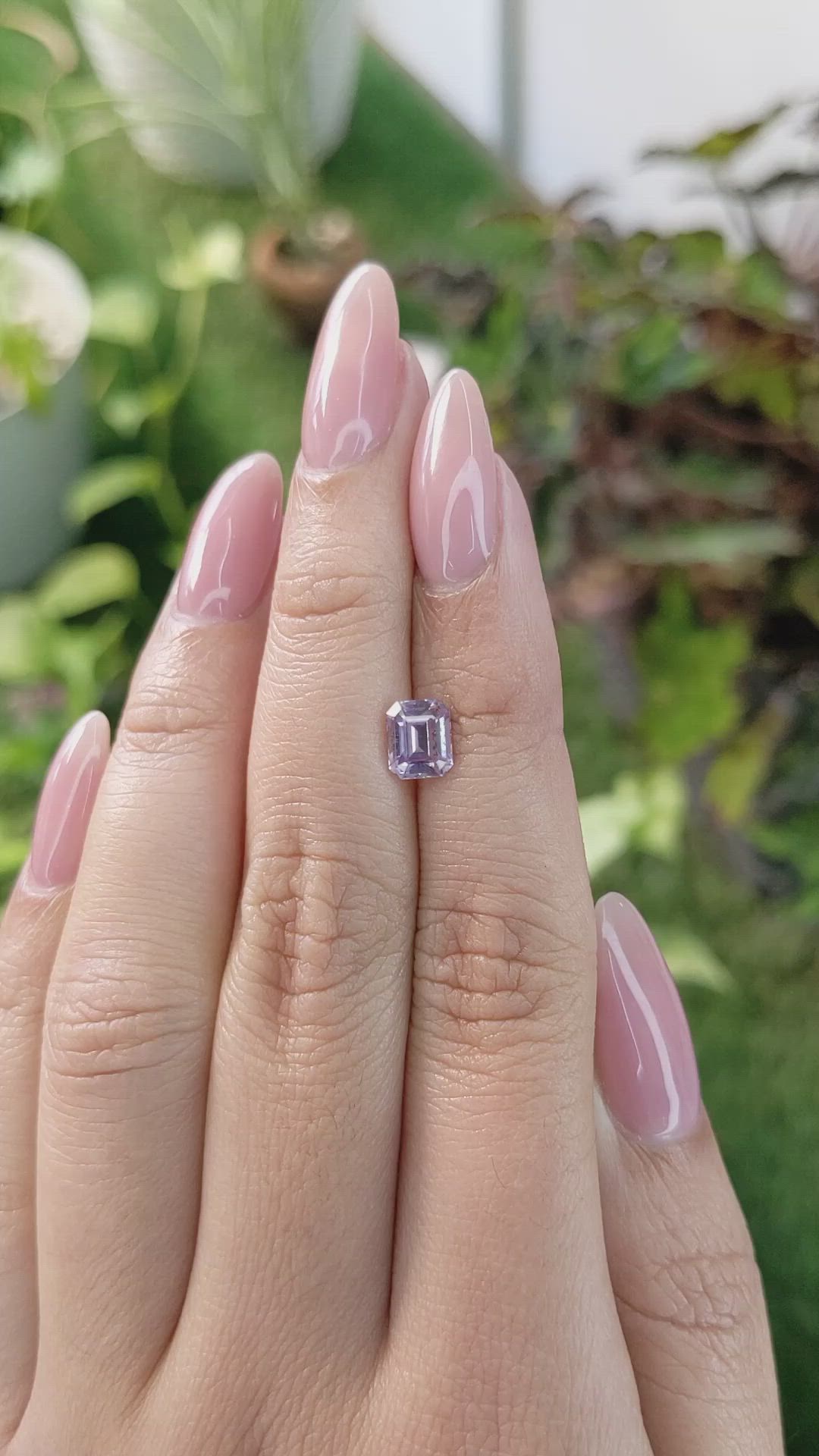 1.26 Ct. Spinel from Ceylon (Sri Lanka) Size Video