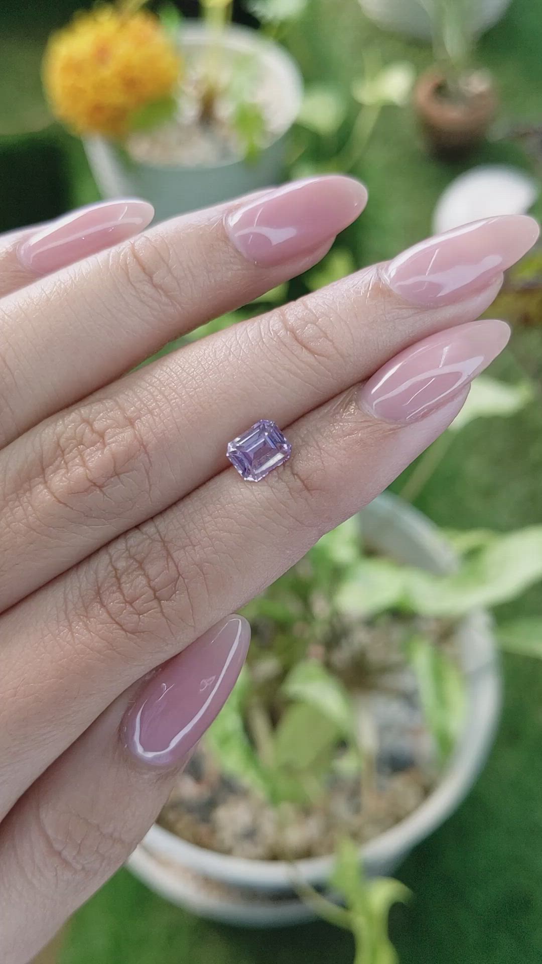 1.26 Ct. Spinel from Ceylon (Sri Lanka) Size Video