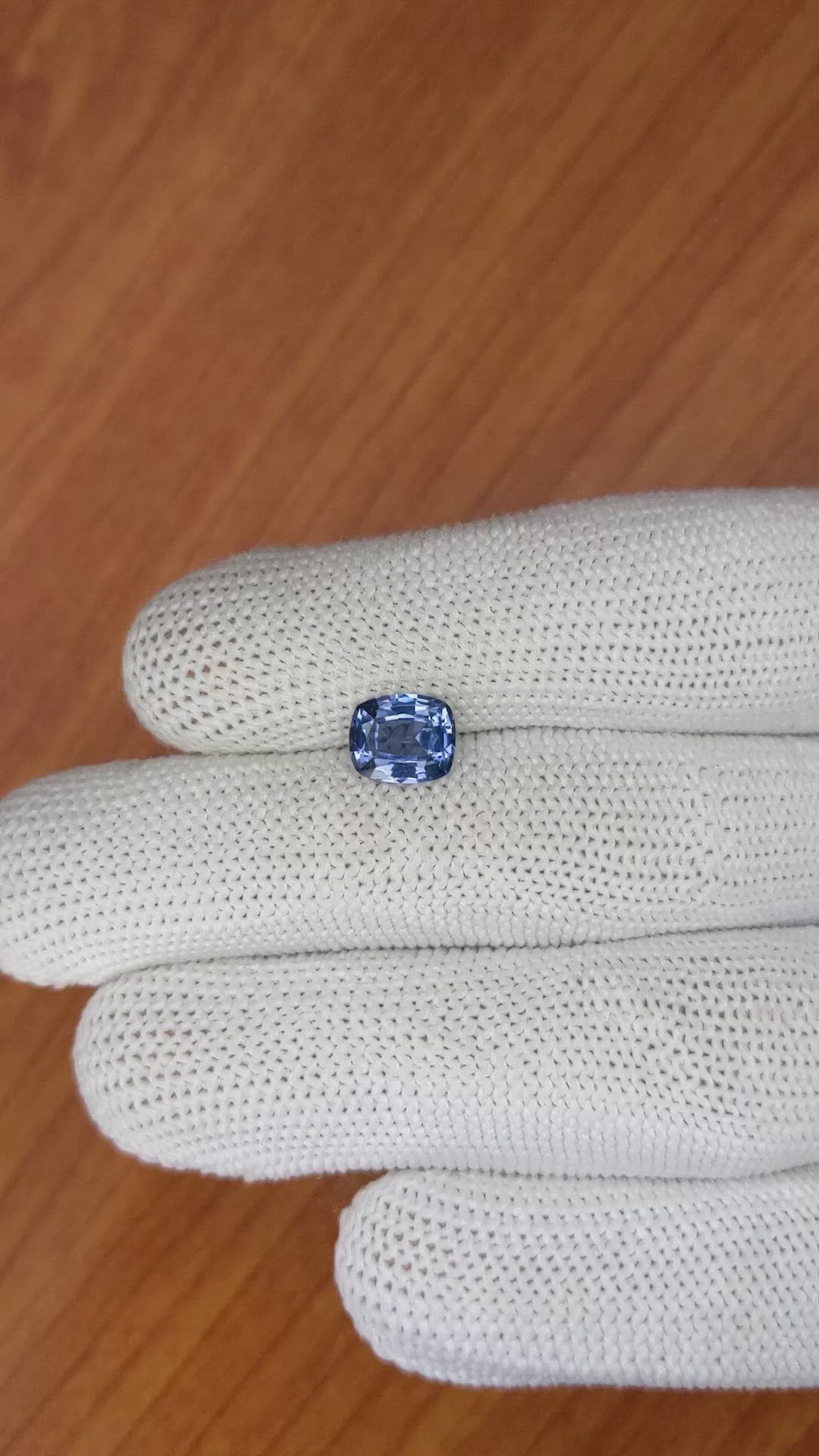 1.58 Ct. Spinel from Ceylon (Sri Lanka) Size Video