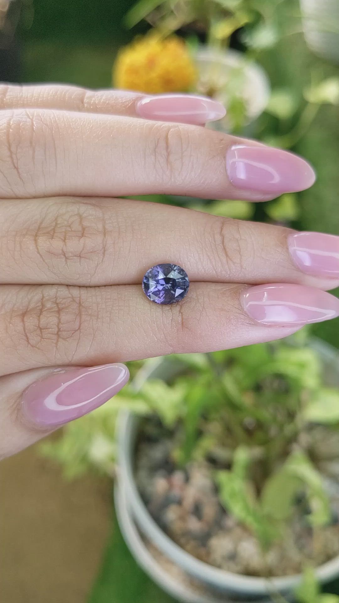 2.22 Ct. Spinel from Ceylon (Sri Lanka) Size Video