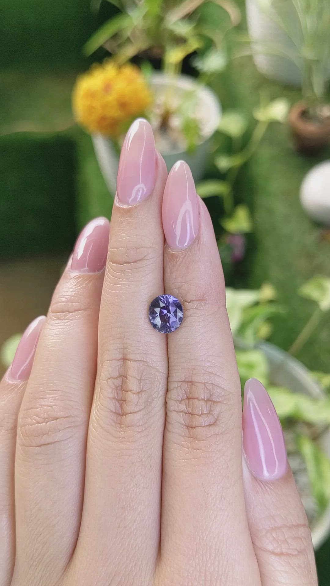 2.22 Ct. Spinel from Ceylon (Sri Lanka) Size Video