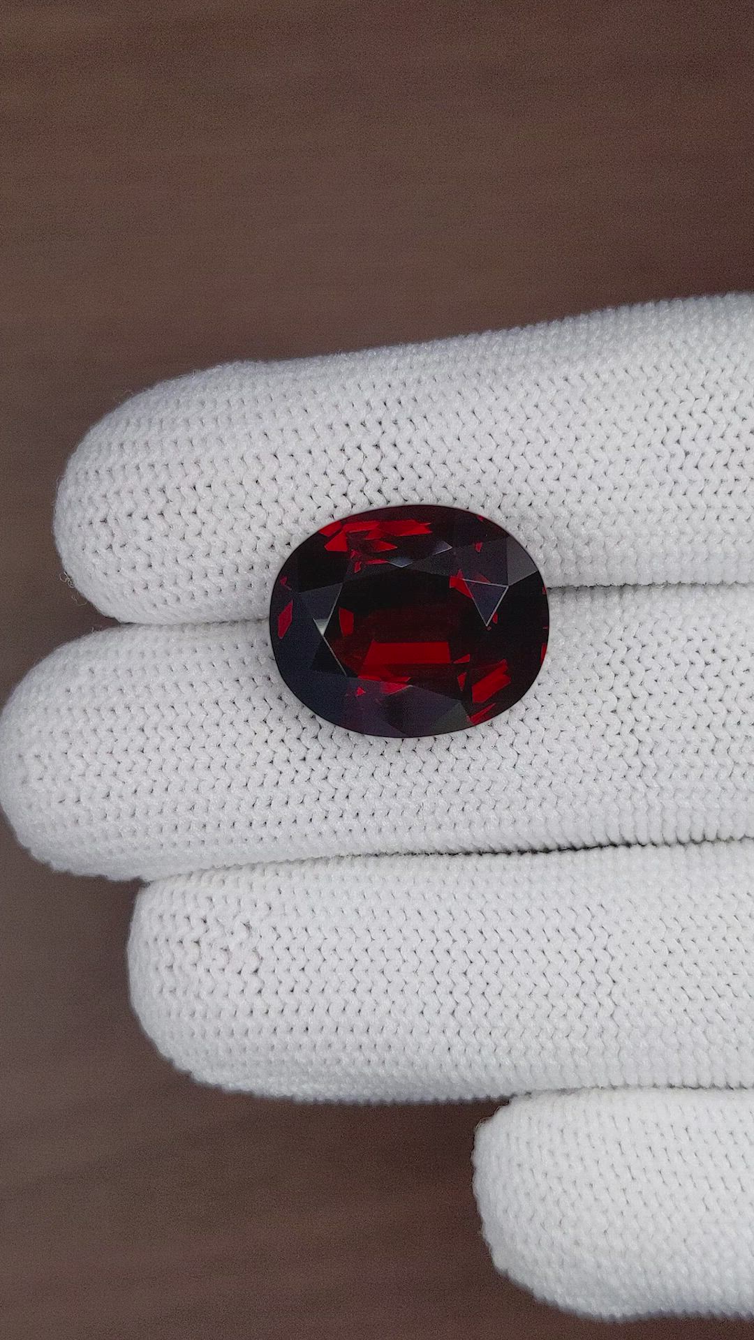 21.46 Ct. Garnet from Tanzania Size Video