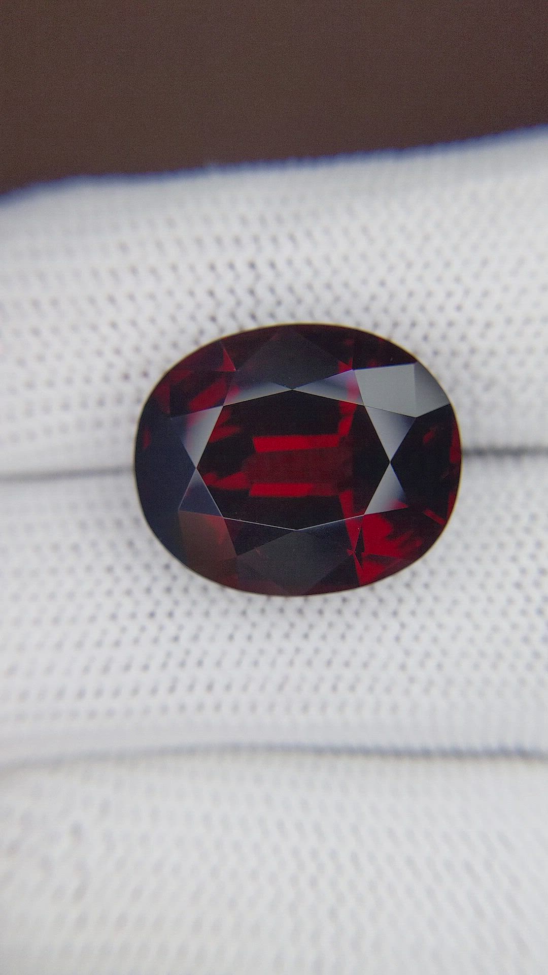 21.46 Ct. Garnet from Tanzania Size Video
