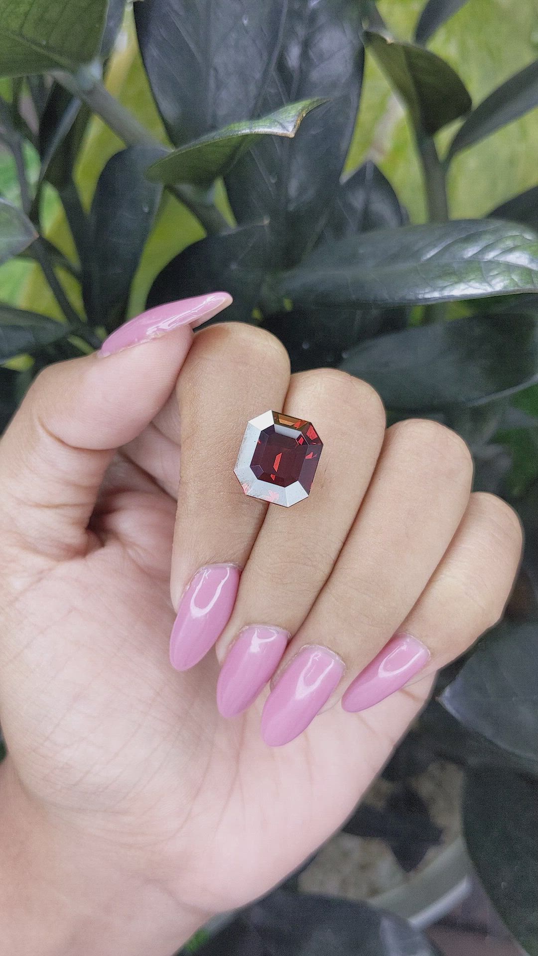 14.41 Ct. Malaya Garnet from Tanzania Size Video