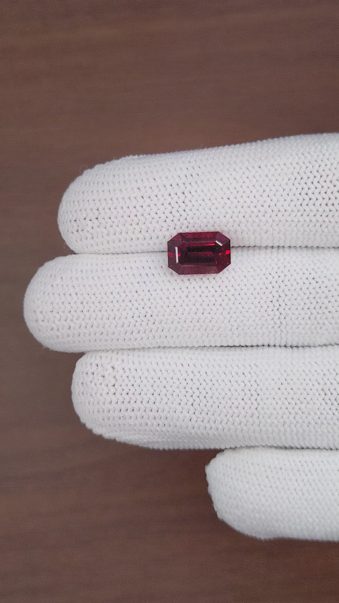 4.69 Ct. Garnet from Tanzania Size Video