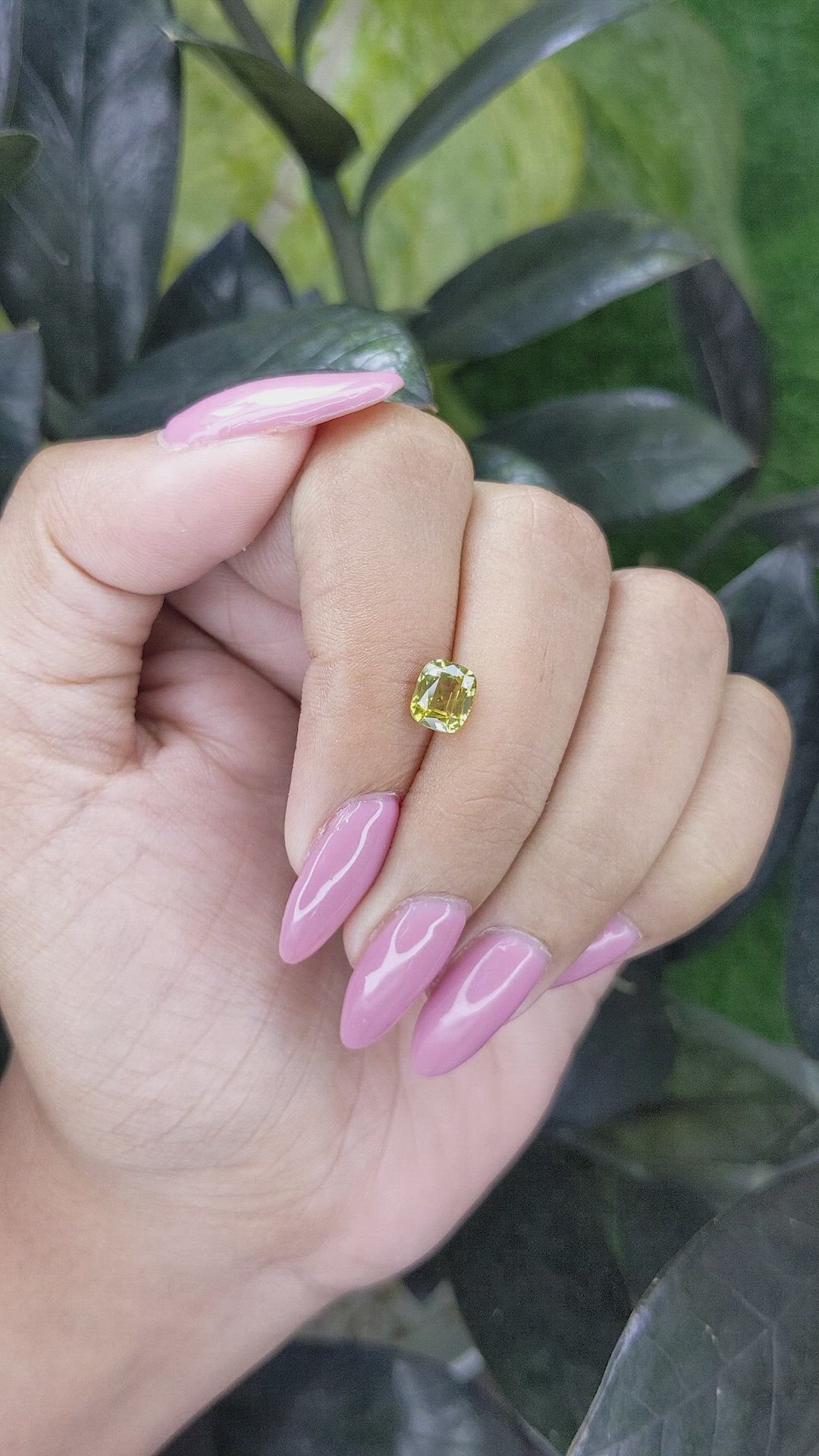 1.16 Ct. Chrysoberyl from Tanzania Size Video