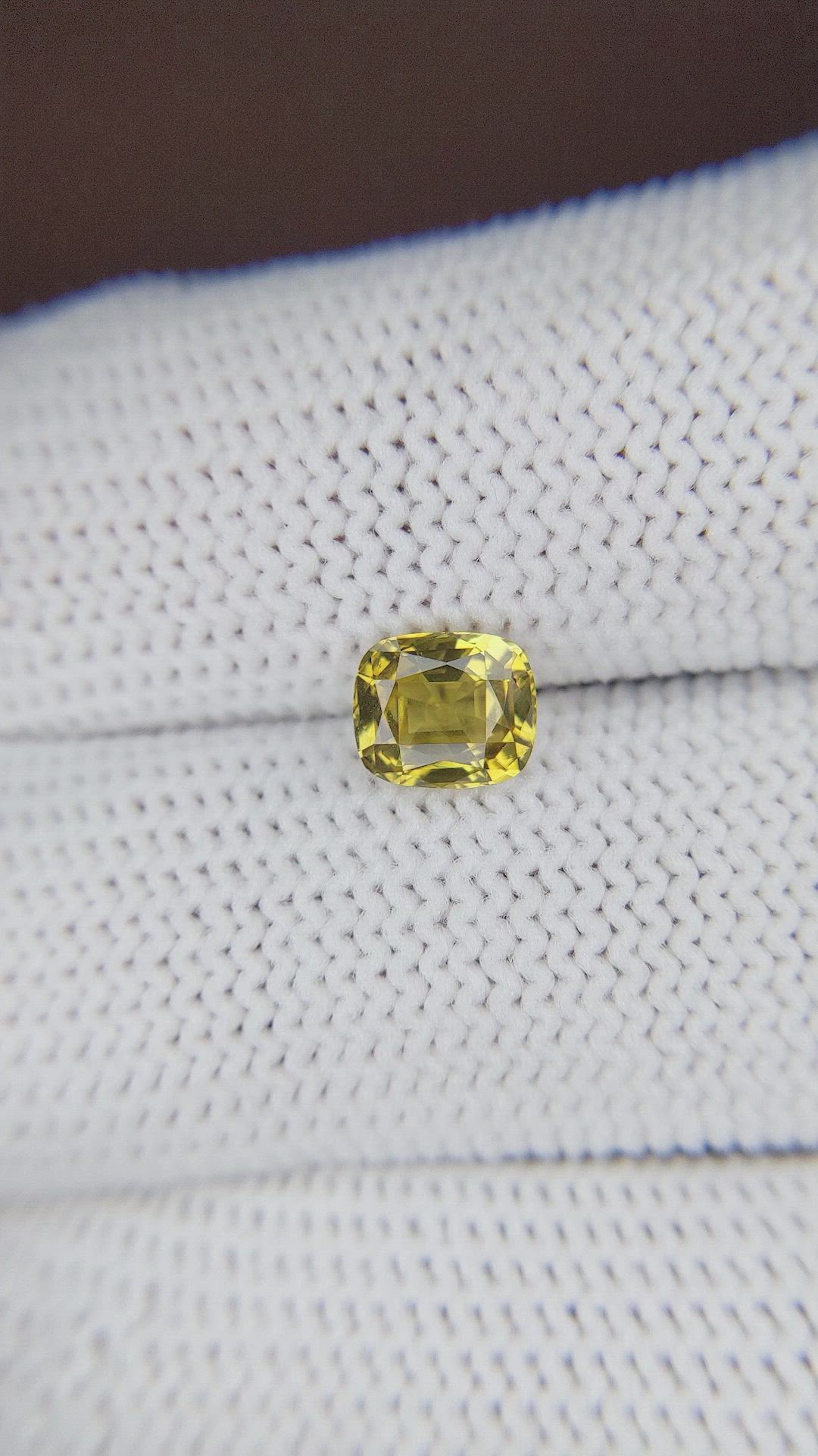 1.16 Ct. Chrysoberyl from Tanzania Size Video